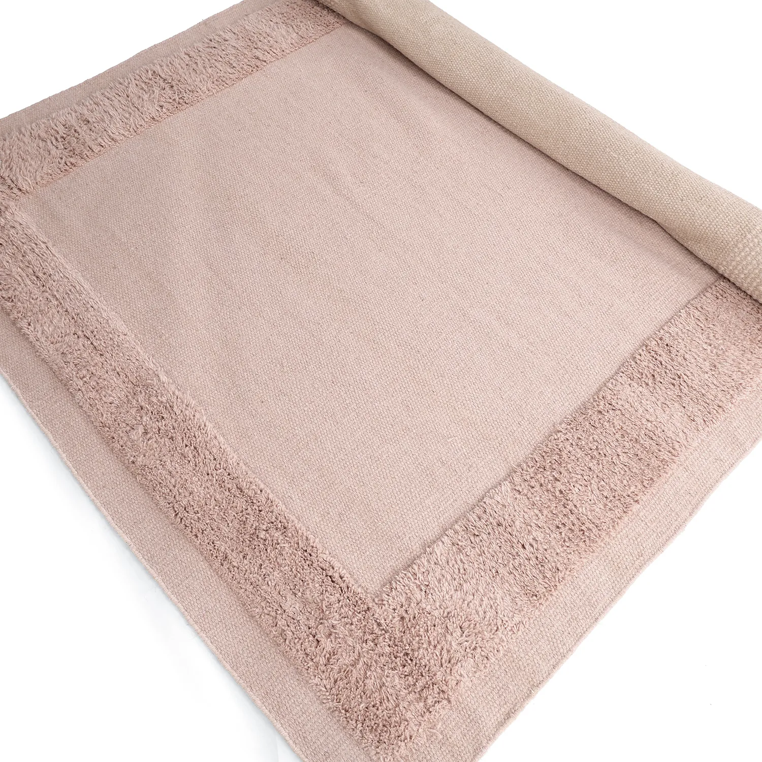 Alfombra de Lana - Beja (rosa empolvado)