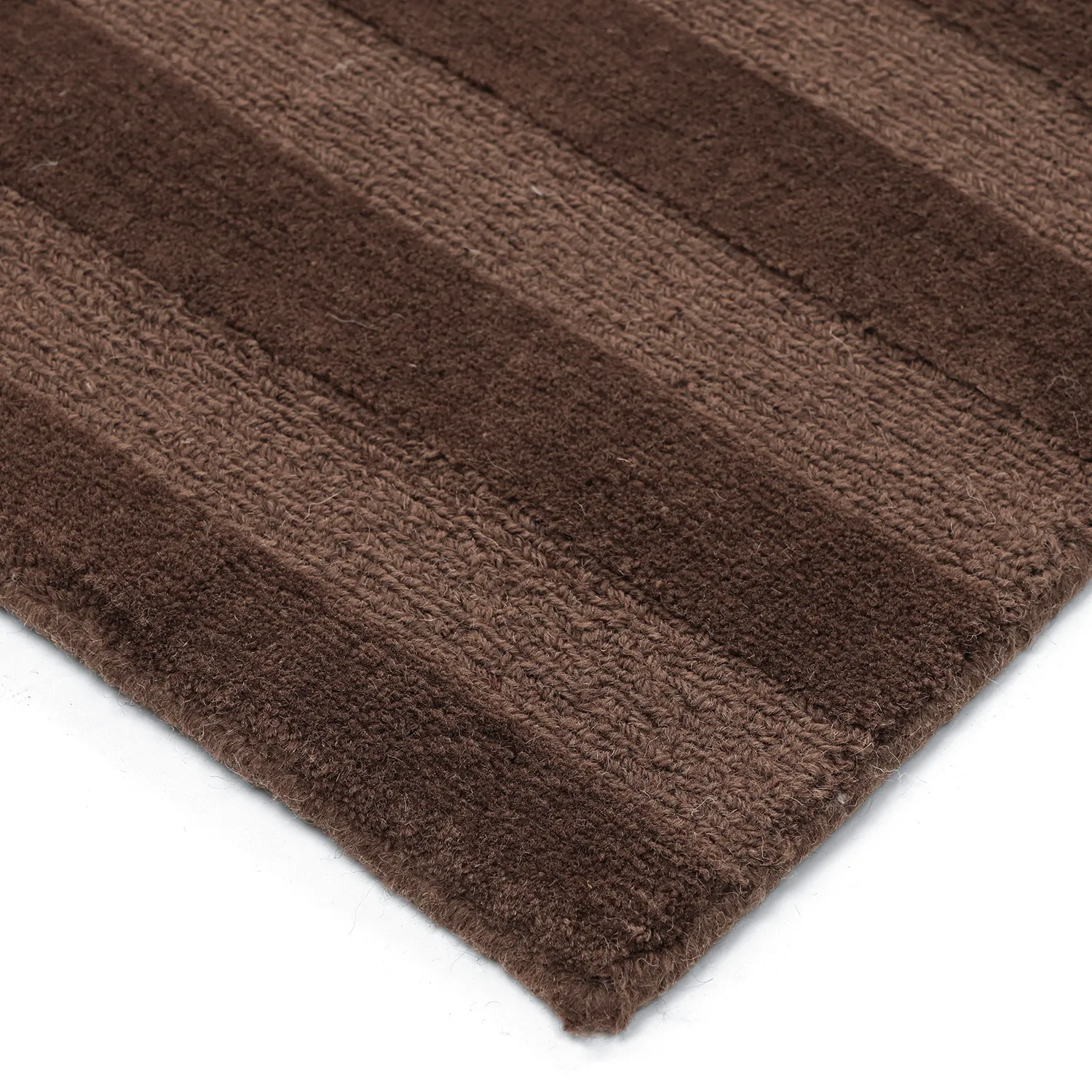 Alfombra de Lana - Brenta Handloom Wool Premium (marrón)