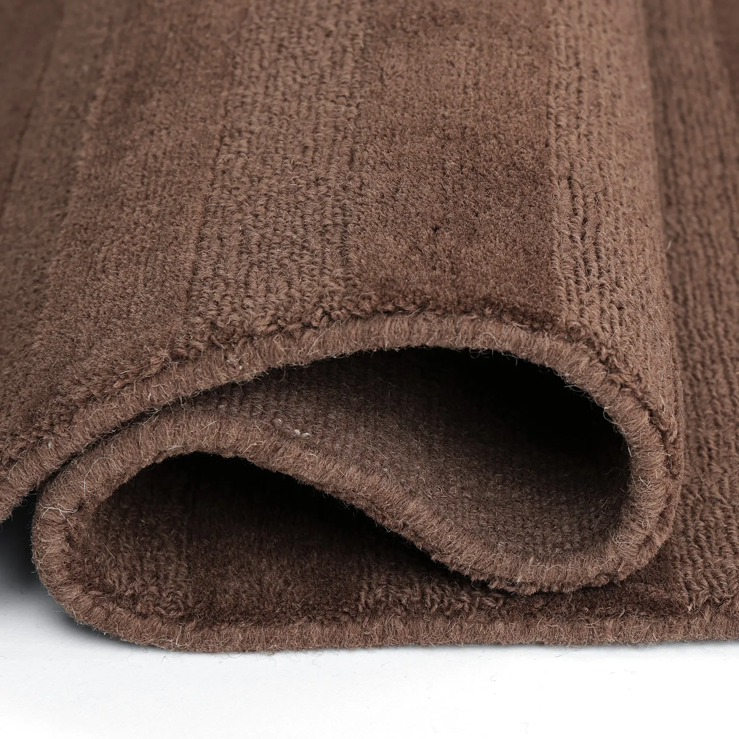 Alfombra de Lana - Brenta Handloom Wool Premium (marrón)