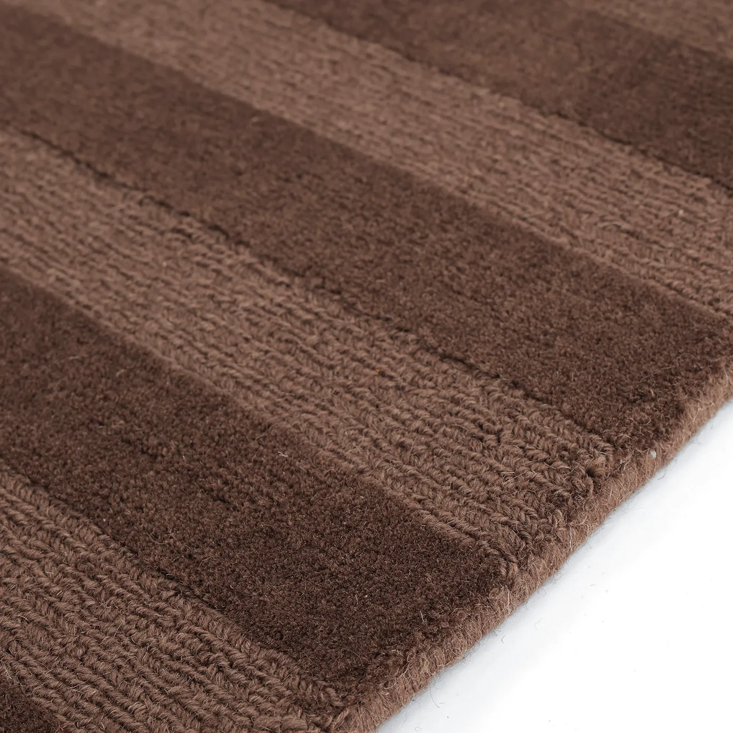 Alfombra de Lana - Brenta Handloom Wool Premium (marrón)