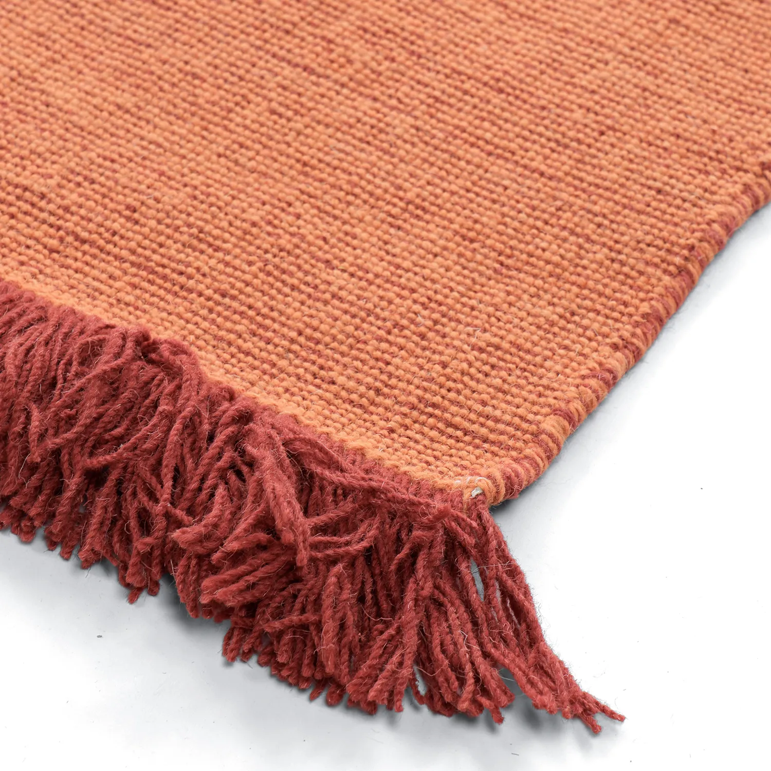 Alfombra de Lana - Chaves (rojo/naranja)