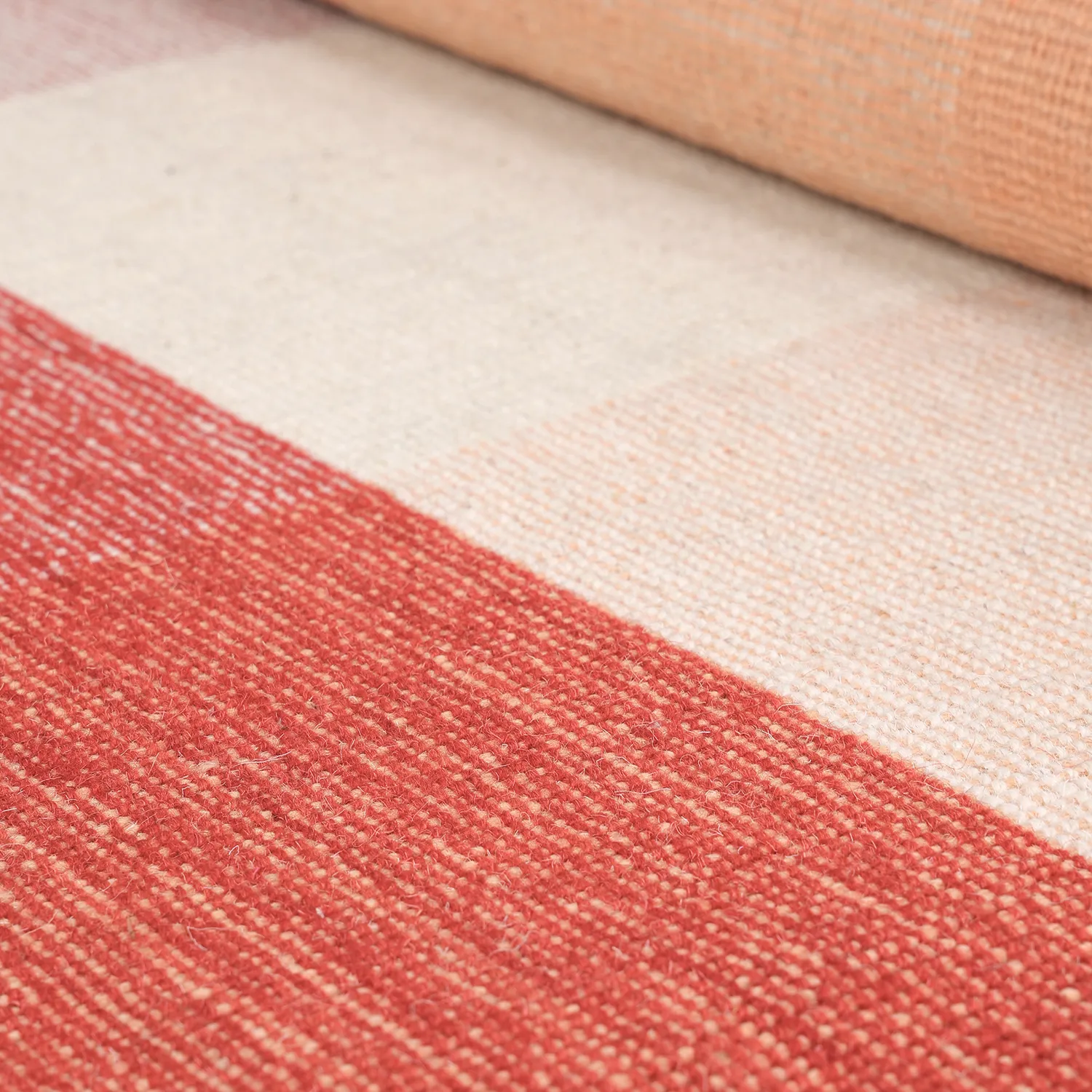 Alfombra de Lana - Chaves (rojo/naranja)