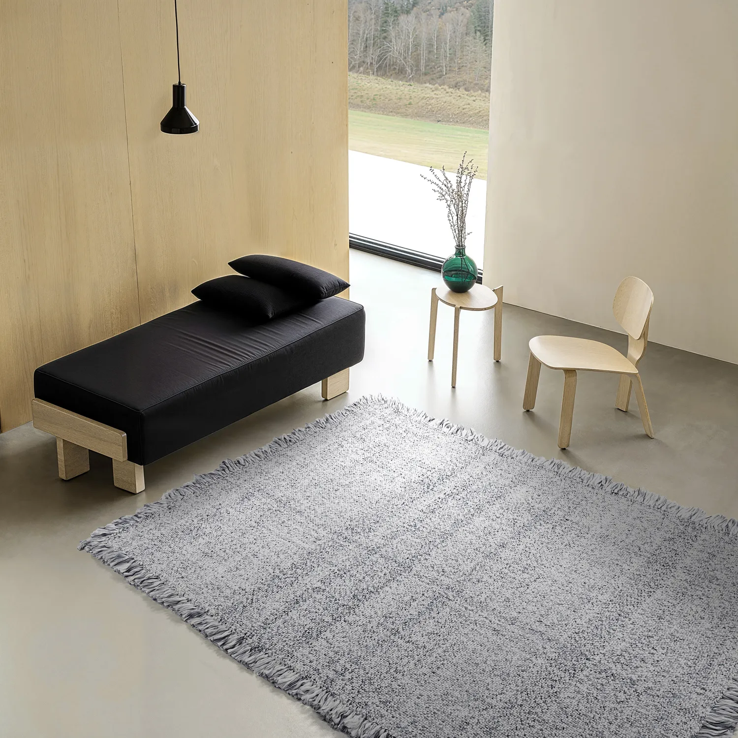 Alfombra de Lana - Dalita (gris)