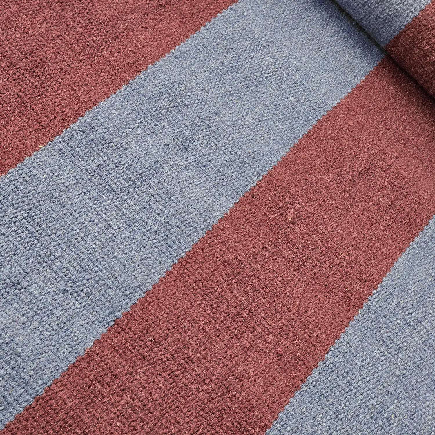Alfombra de Lana - Garine (azul/rojo)