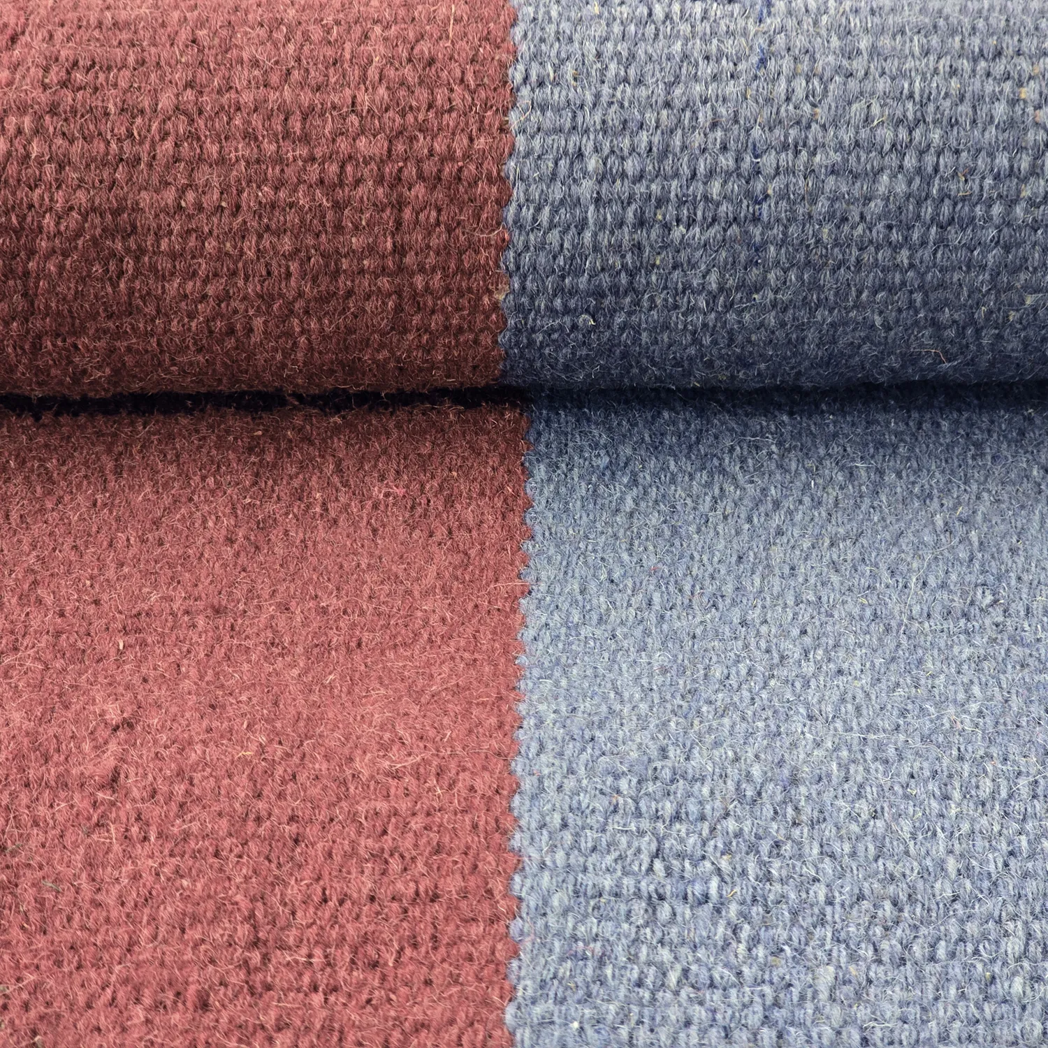 Alfombra de Lana - Garine (azul/rojo)