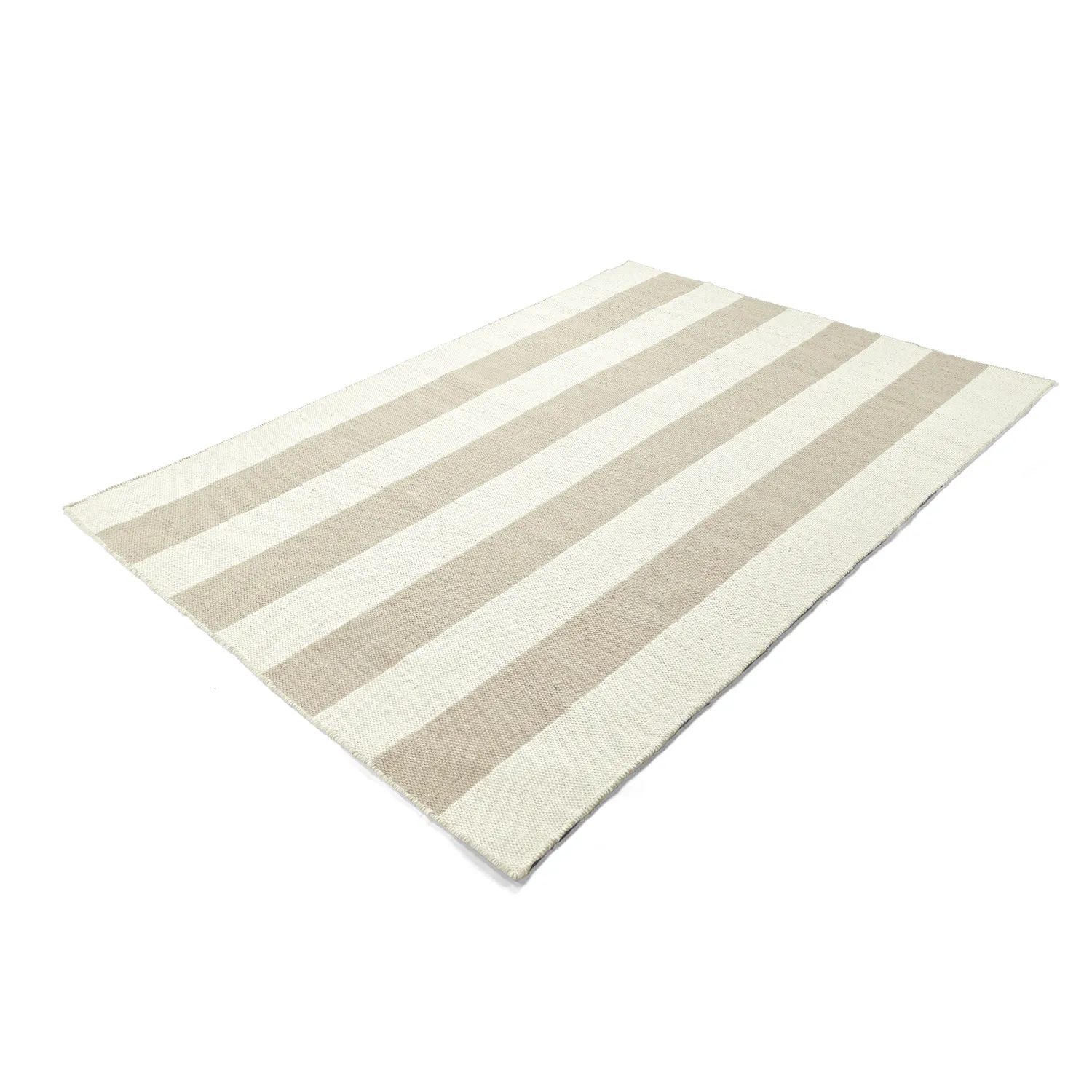Alfombra de Lana - Garine (blanco roto/beige)