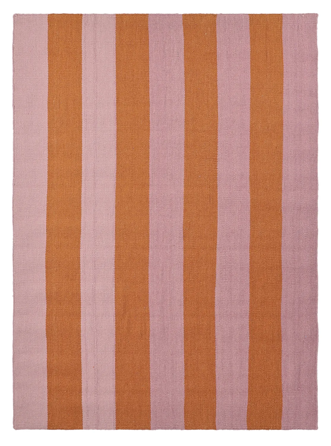 Alfombra de Lana - Garine (naranja/rosa)