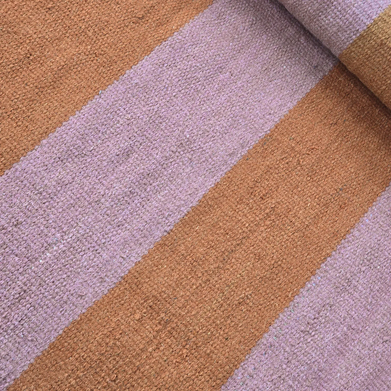 Alfombra de Lana - Garine (naranja/rosa)