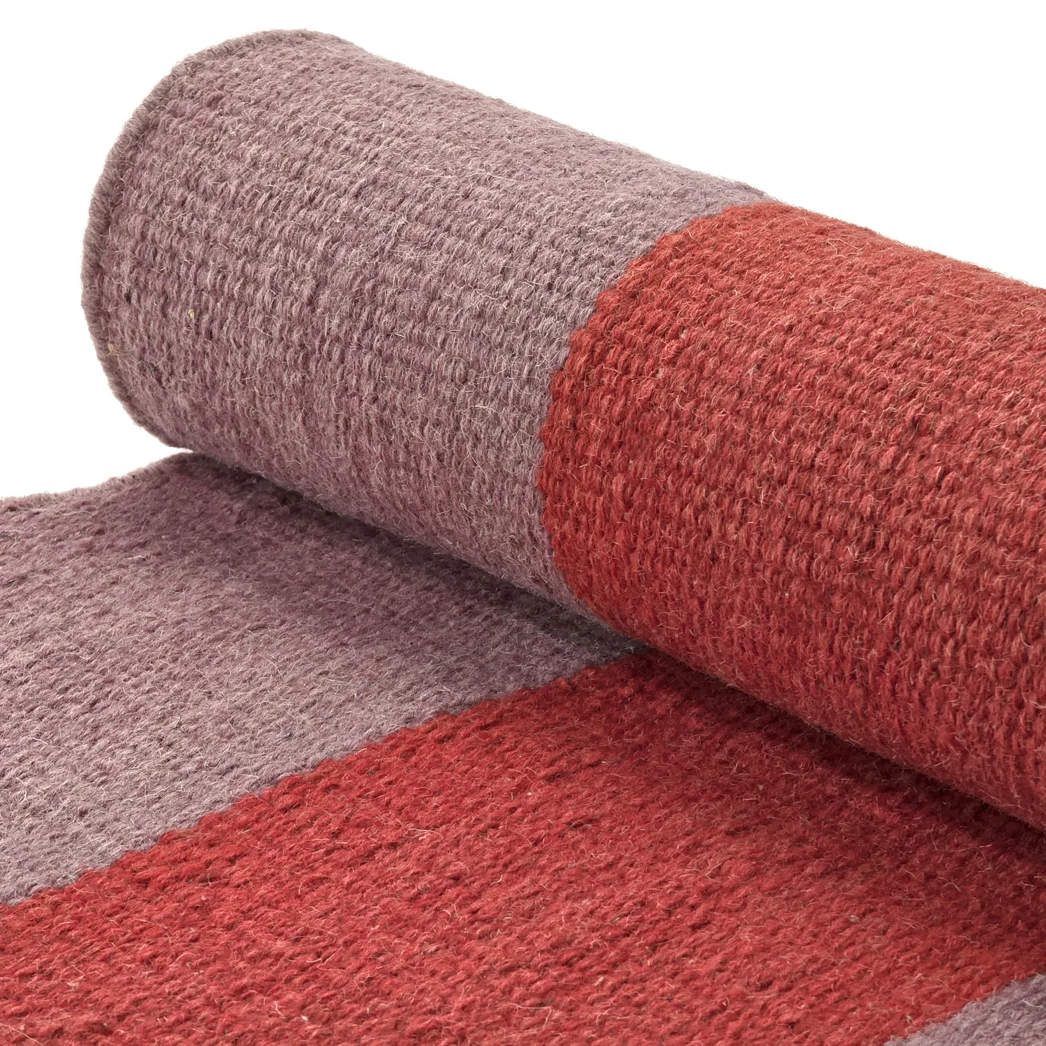 Alfombra de Lana - Garine (rosa/rojo)