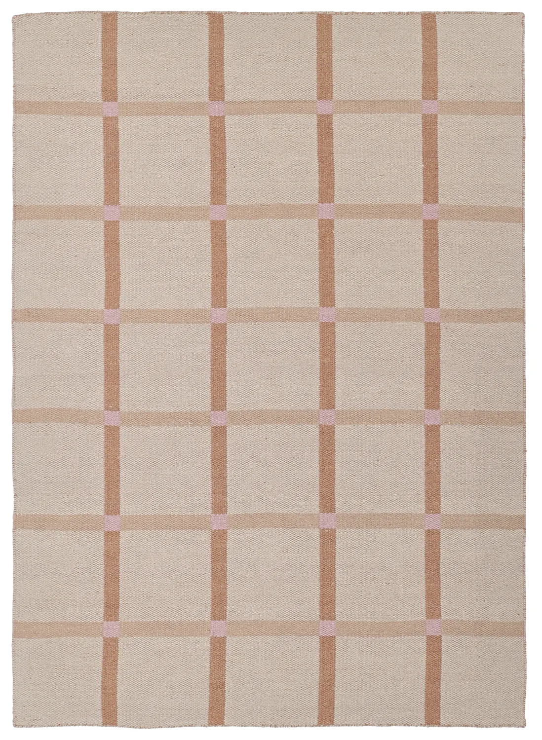 Alfombra de Lana - Gingham (no. 2)
