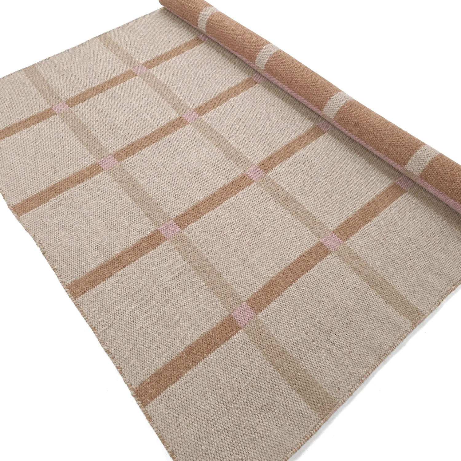 Alfombra de Lana - Gingham (no. 2)