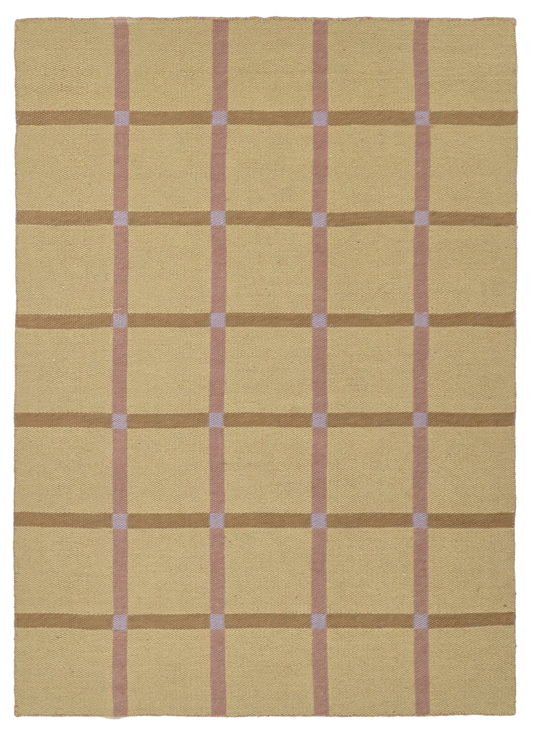 Alfombra de Lana - Gingham (no. 3)