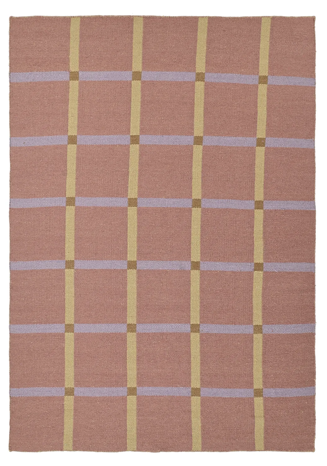 Alfombra de Lana - Gingham (no. 3)