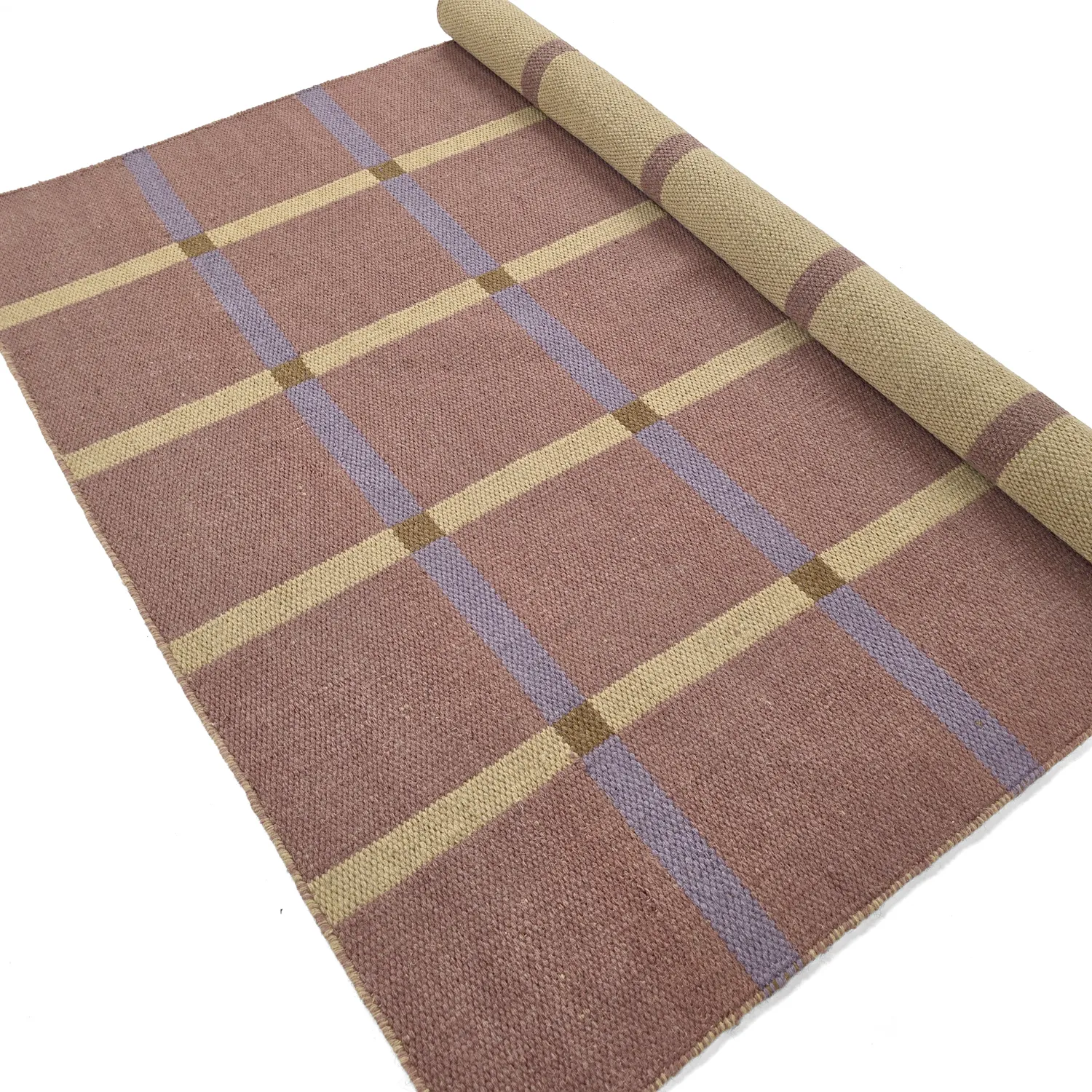 Alfombra de Lana - Gingham (no. 3)