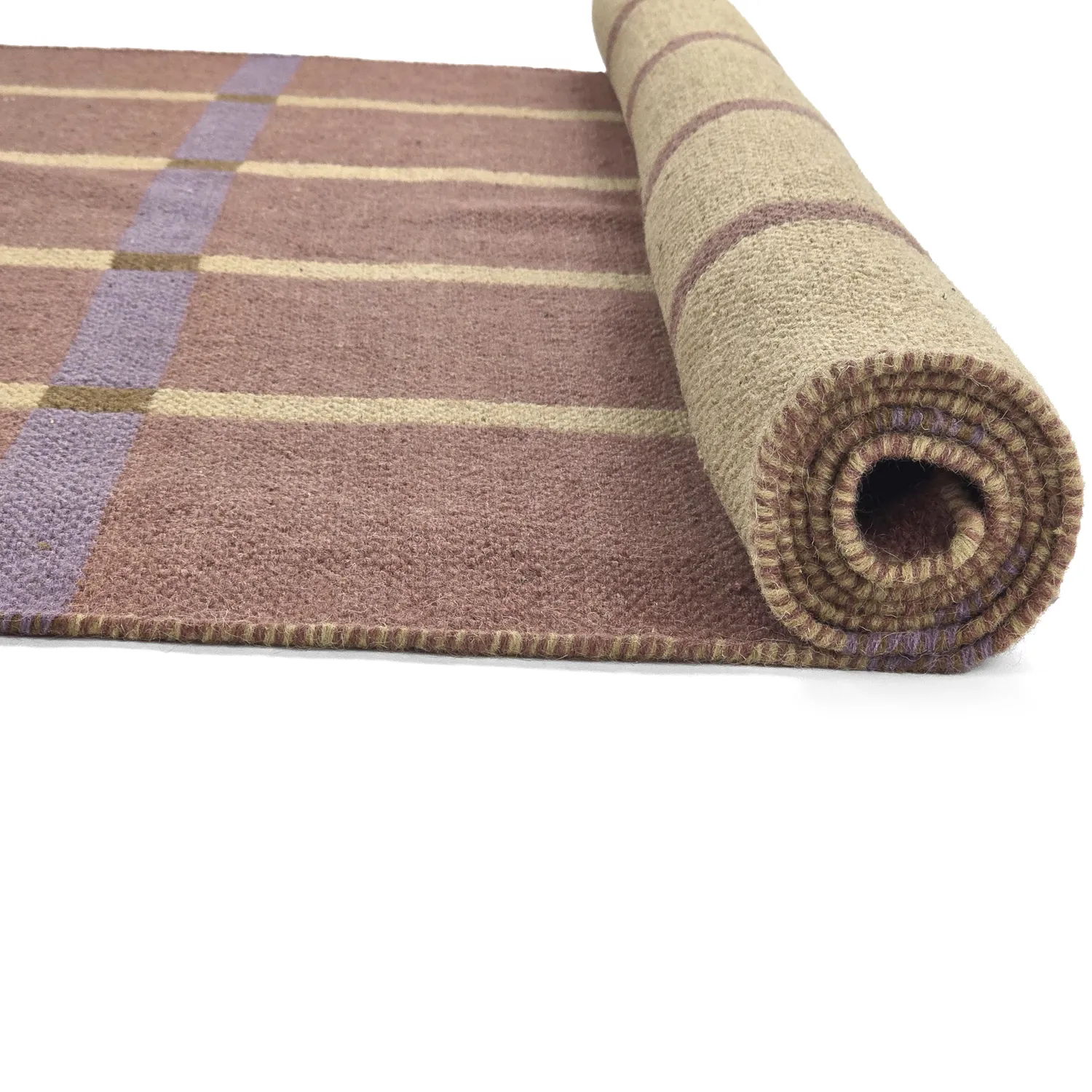 Alfombra de Lana - Gingham (no. 3)