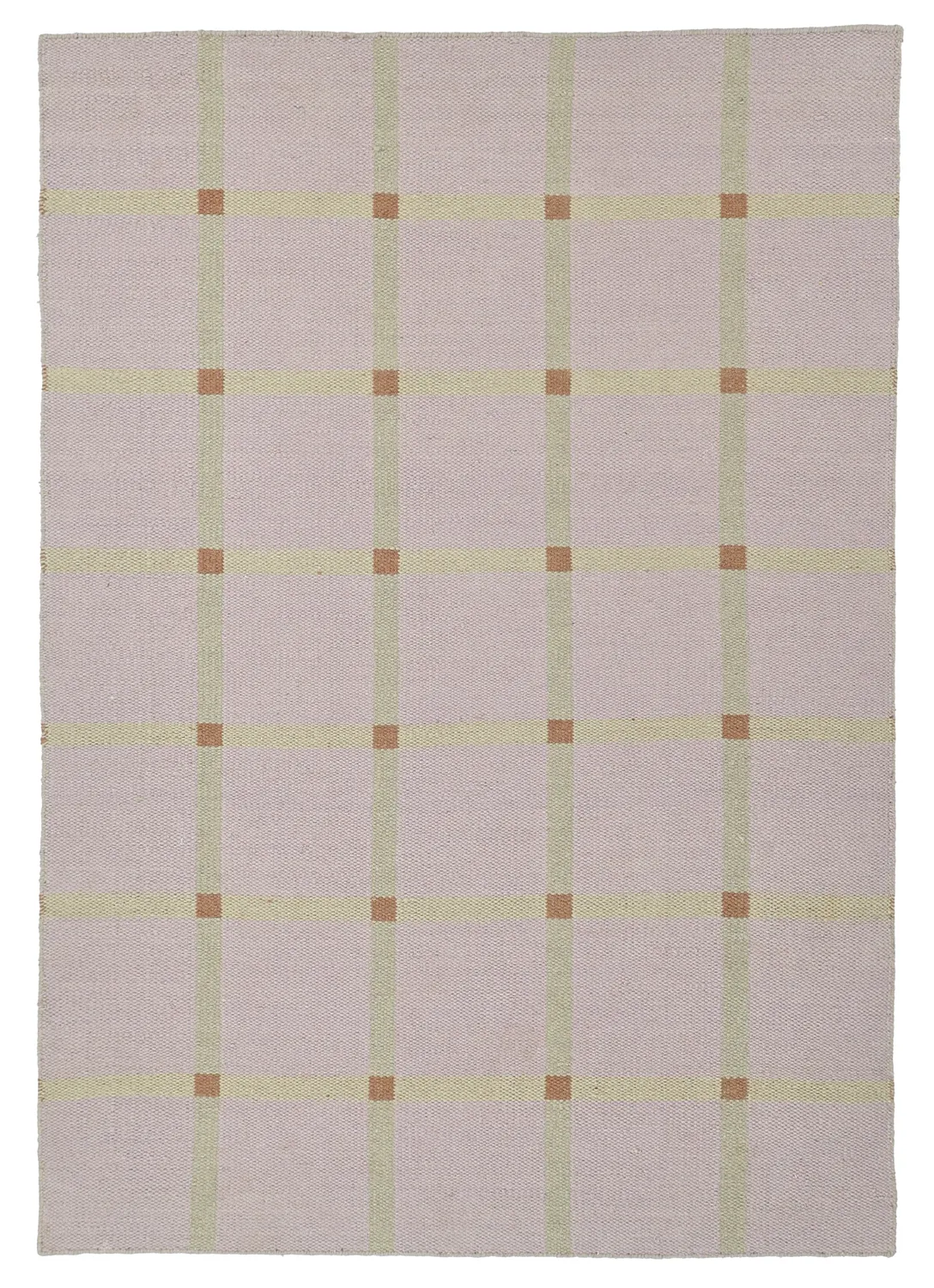 Alfombra de Lana - Gingham (no. 4)