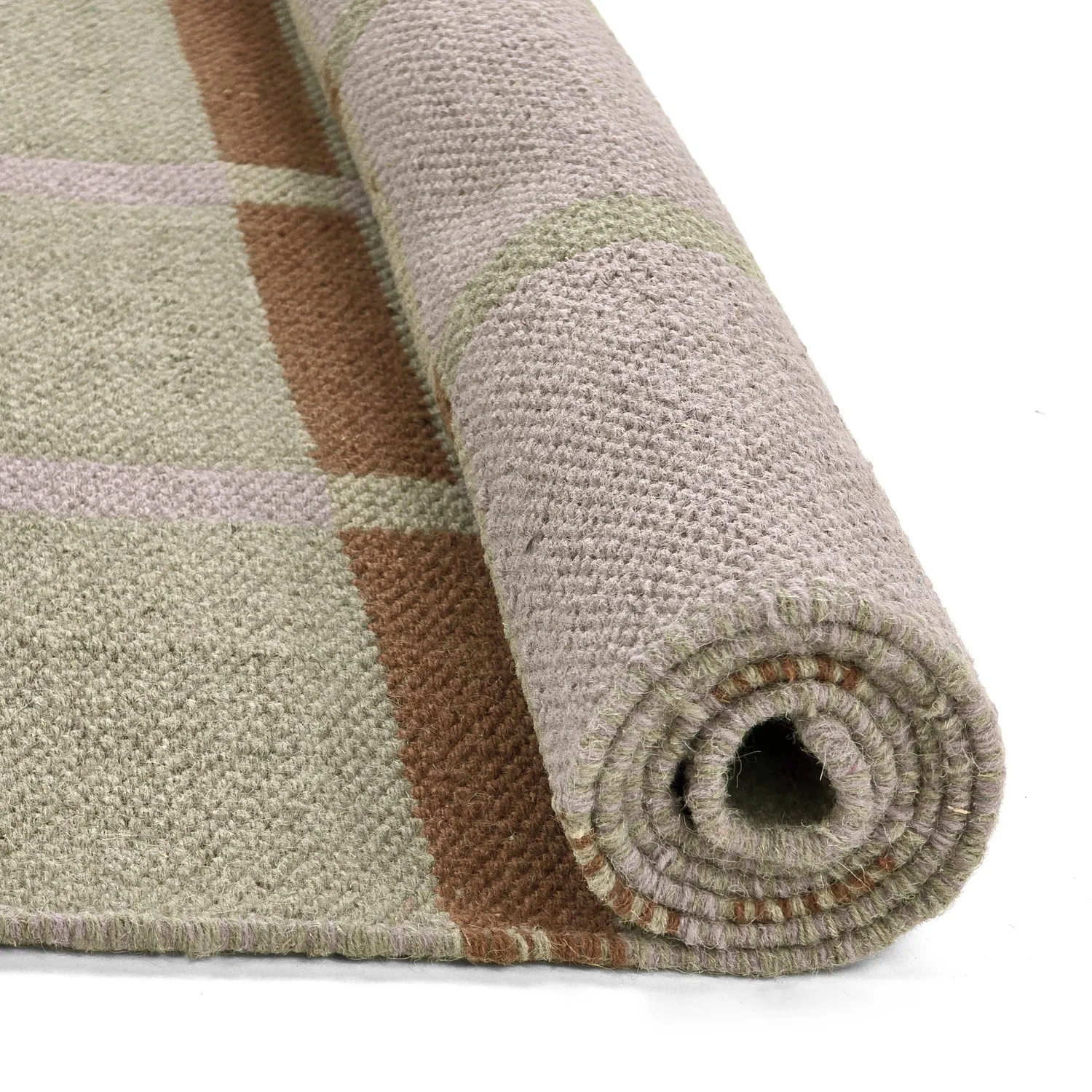 Alfombra de Lana - Gingham (no. 4)