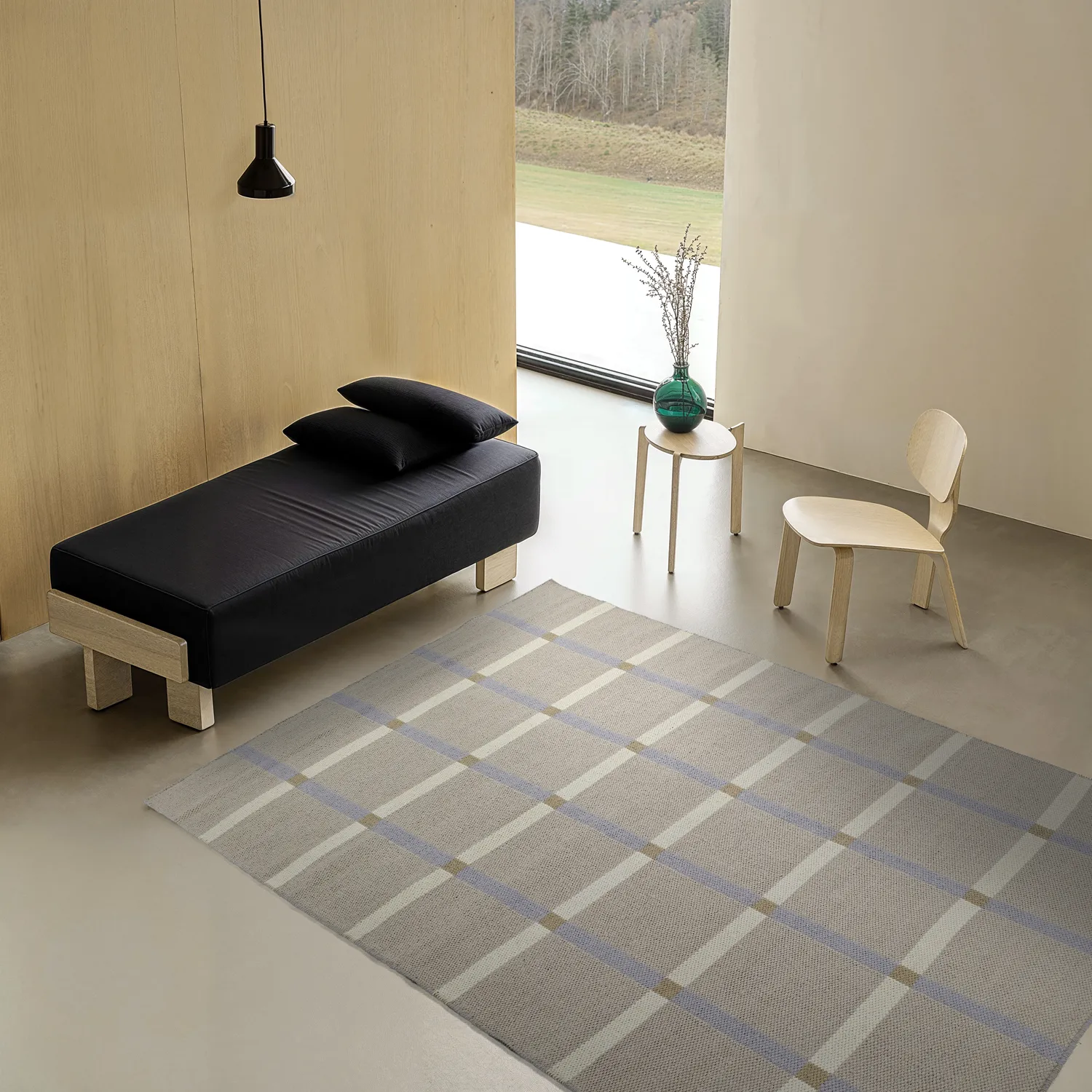 Alfombra de Lana - Gingham (no. 5)