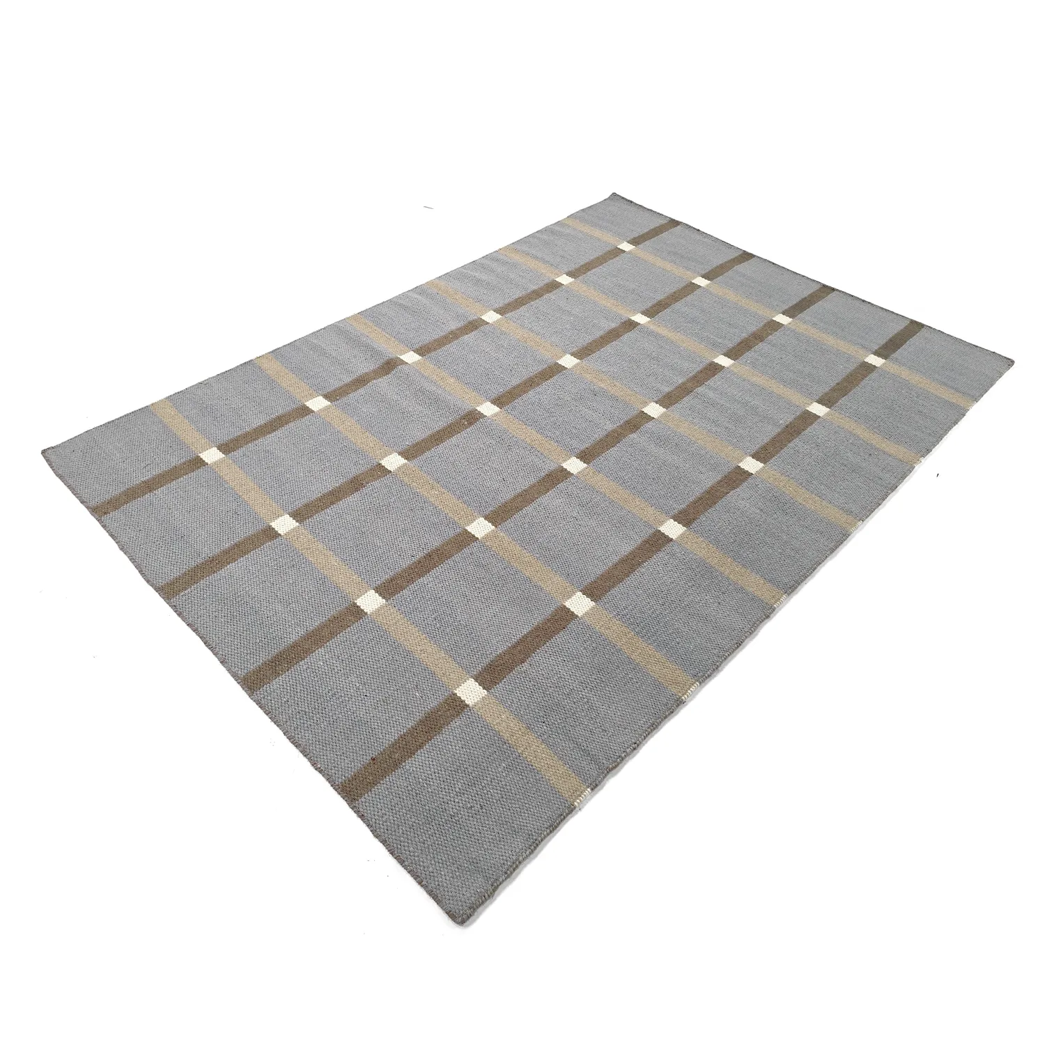 Alfombra de Lana - Gingham (no. 7)