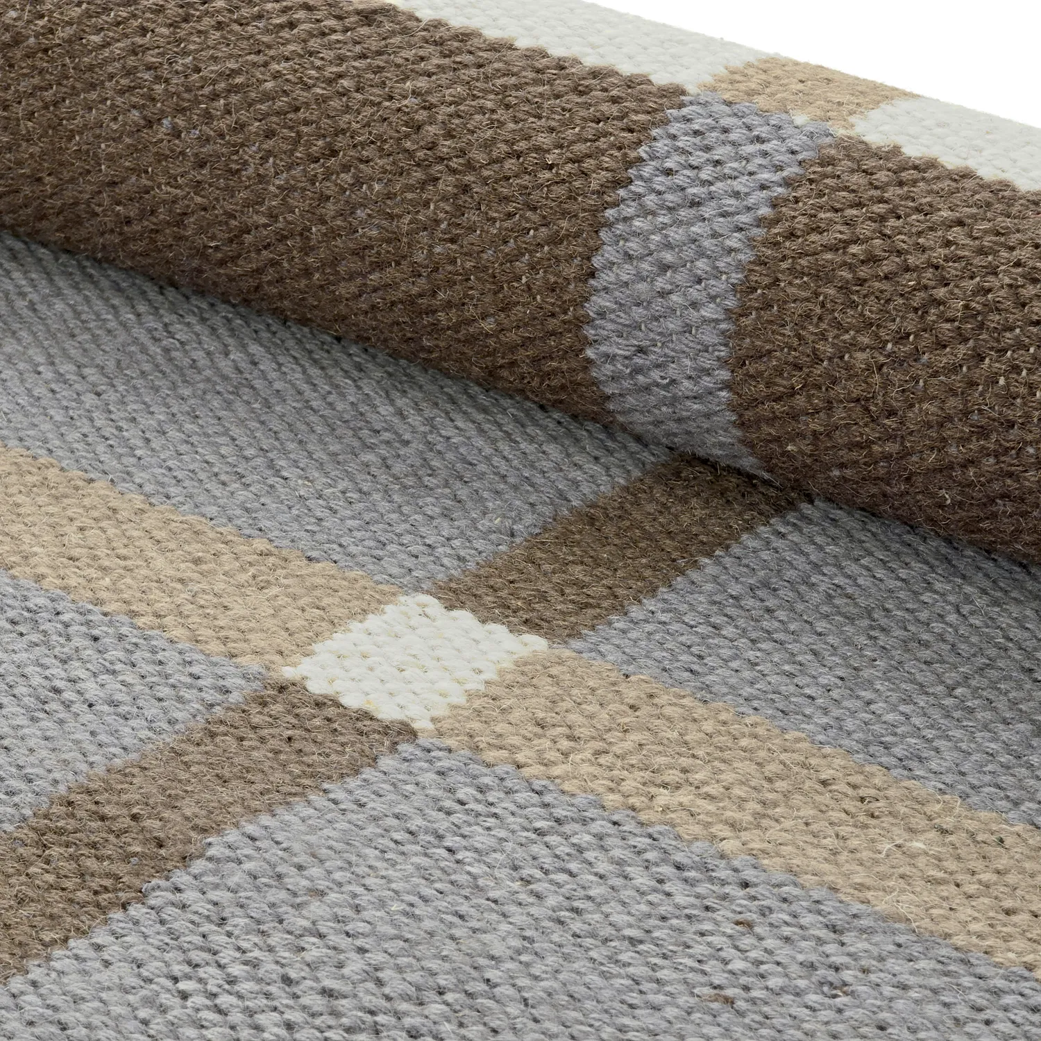 Alfombra de Lana - Gingham (no. 7)