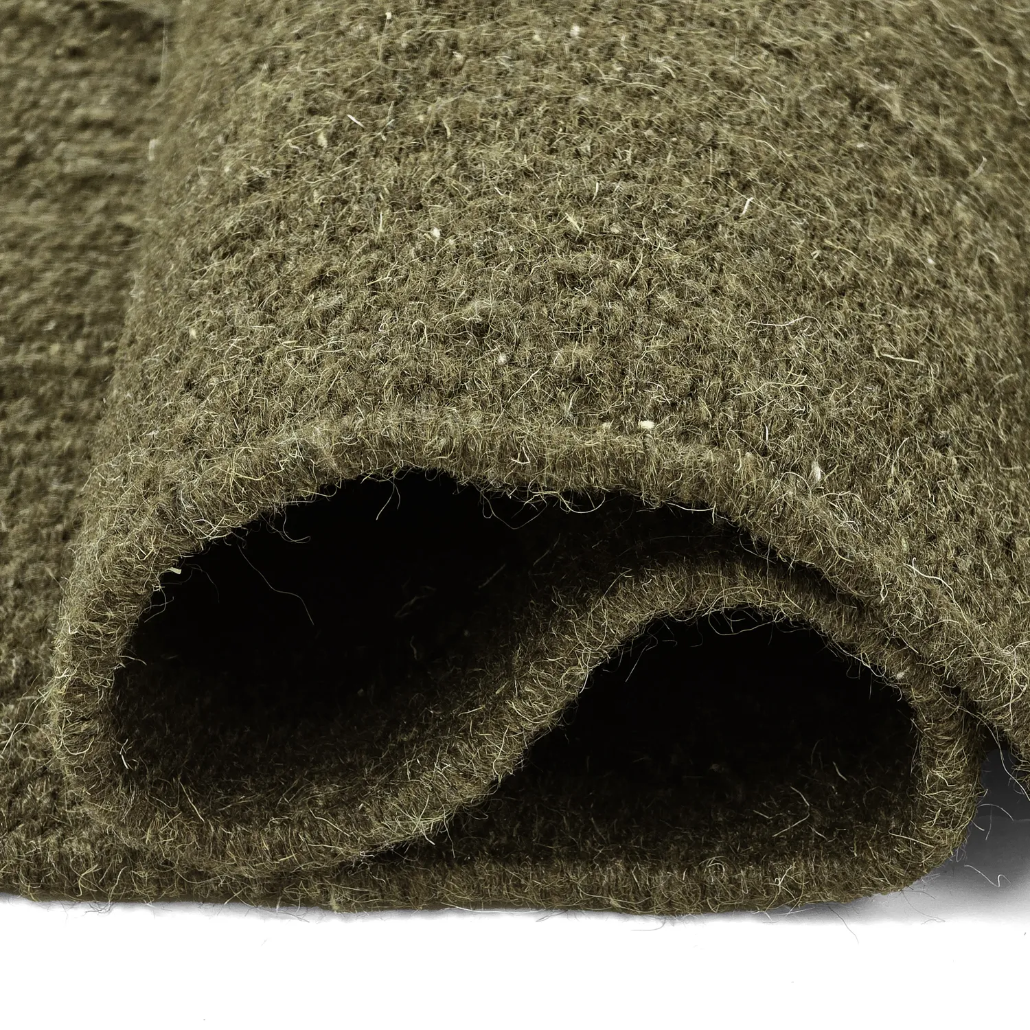 Alfombra de Lana - Hamilton (verde musgo)