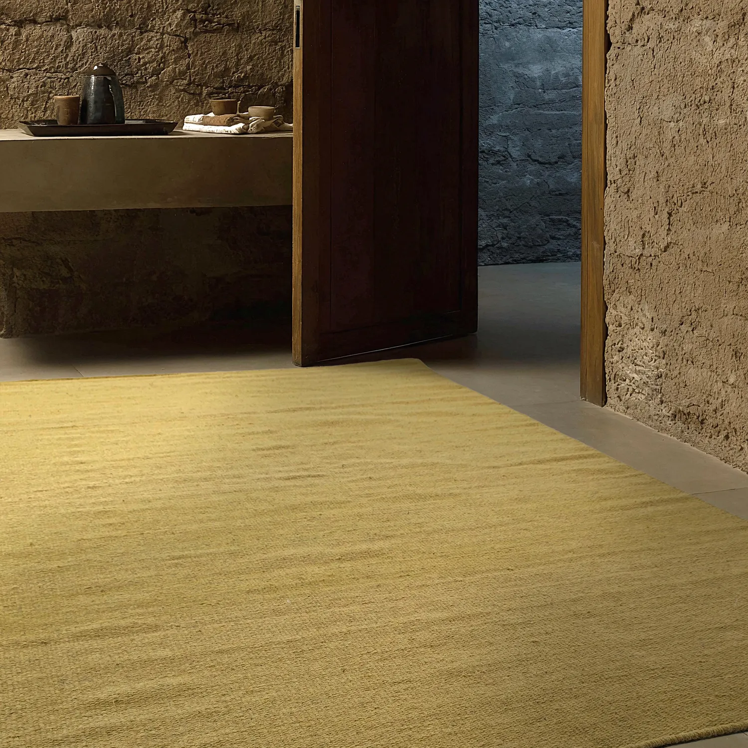 Alfombra de Lana - Hamilton (mustard)