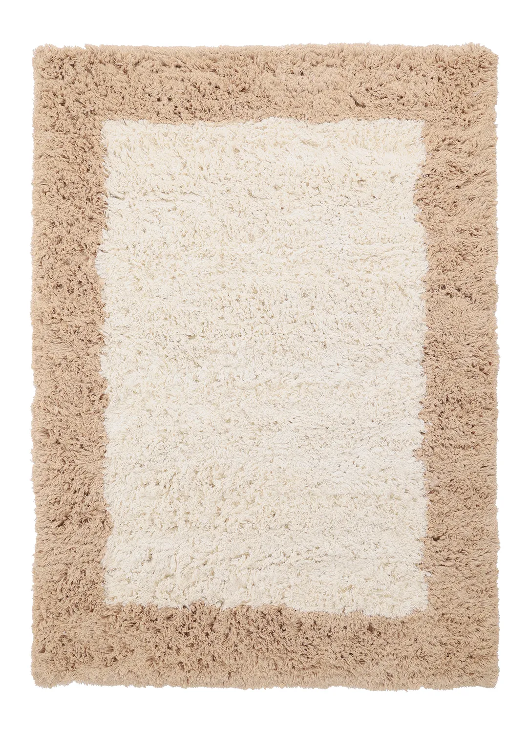 Alfombra de Lana - Khenifra Handknot Wool Premium (crema/beige)