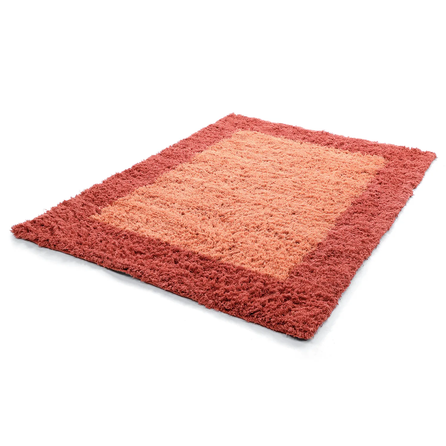 Alfombra de Lana - Khenifra Handknot Wool Premium (naranja/rojo)
