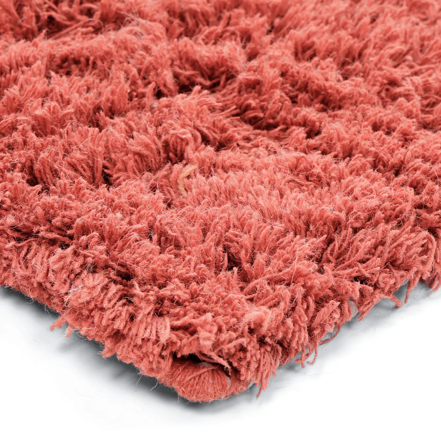 Alfombra de Lana - Khenifra Handknot Wool Premium (naranja/rojo)