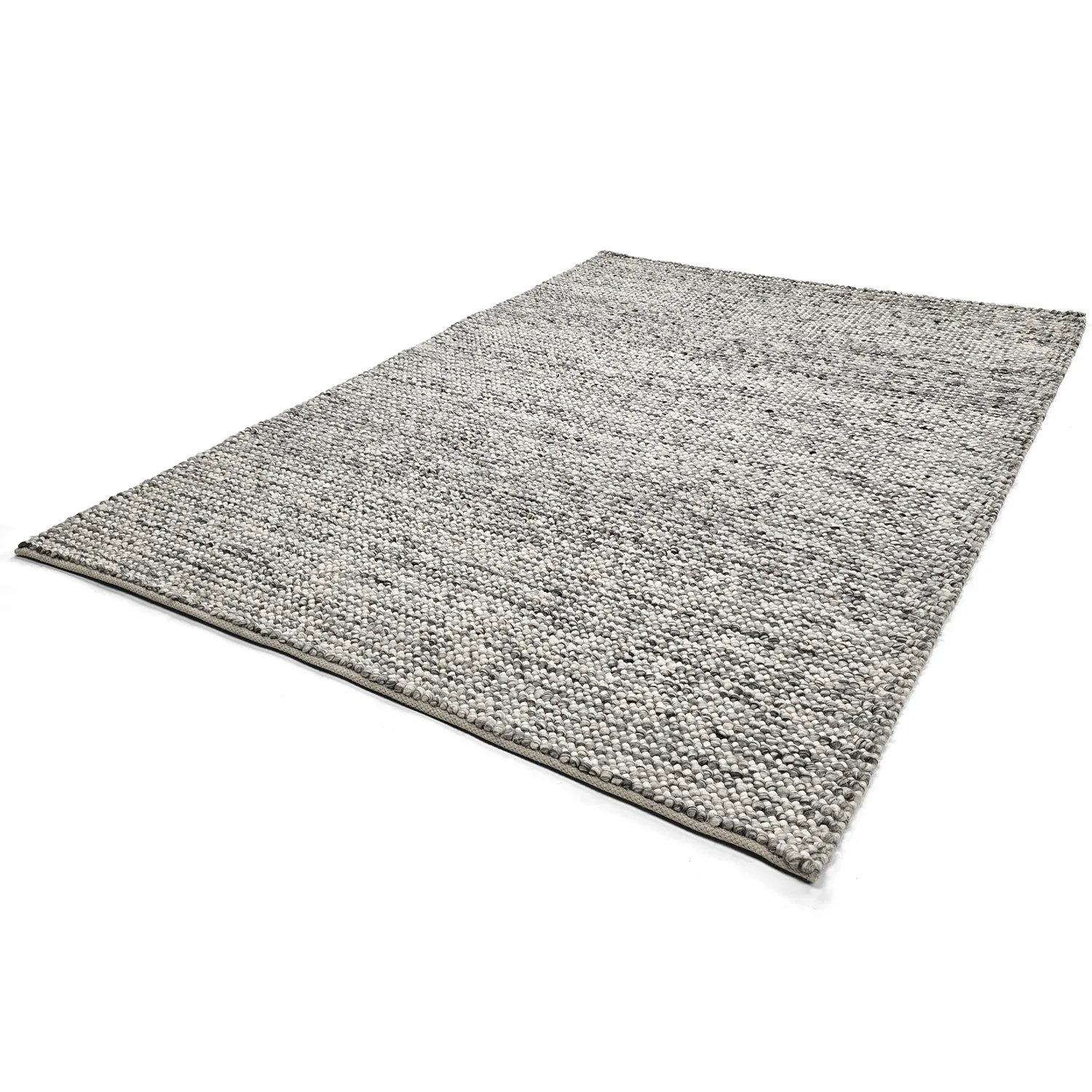 Alfombra de Lana - Mesra (gris/blanco)