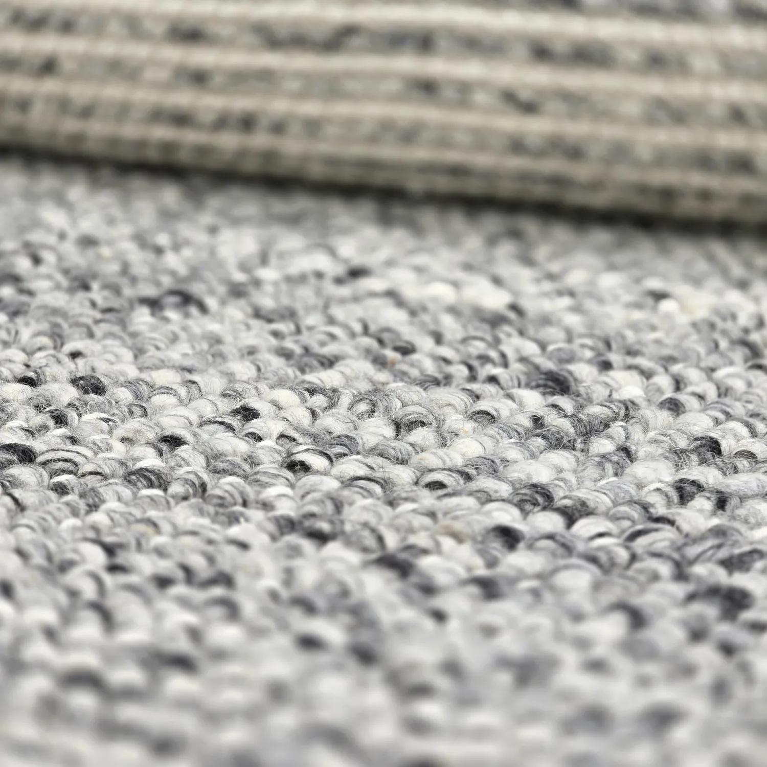 Alfombra de Lana - Mesra (gris/blanco)
