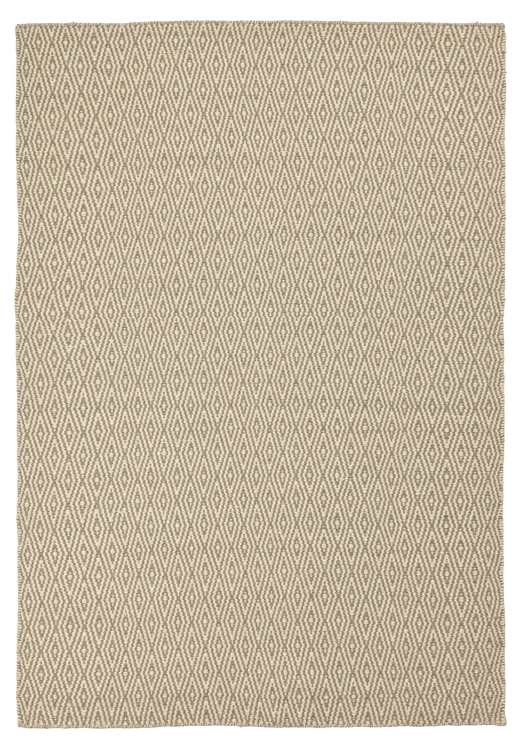 Alfombra de Lana - Monastir (gris/blanco)