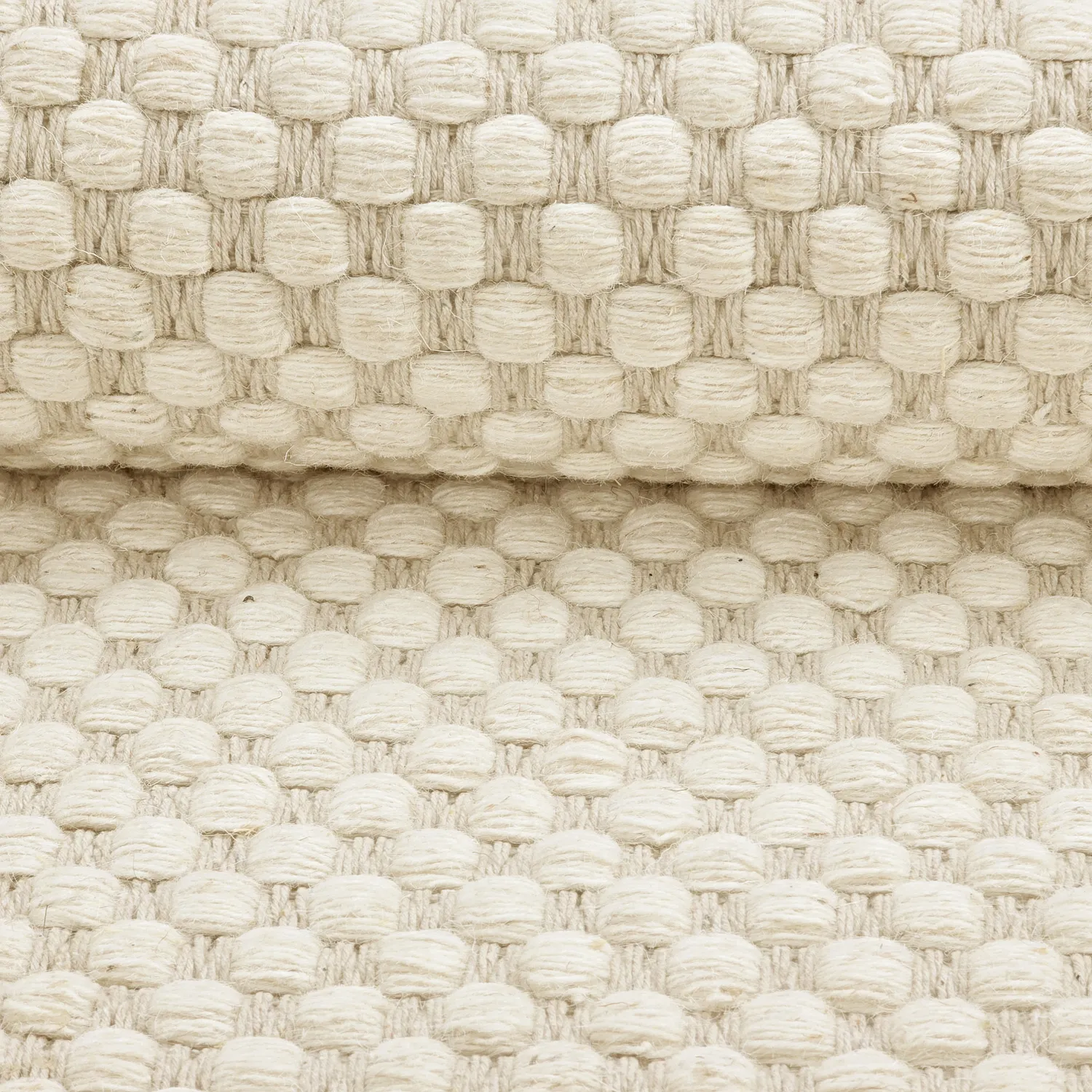 Alfombra de Lana - Ovelia (beige/blanco)