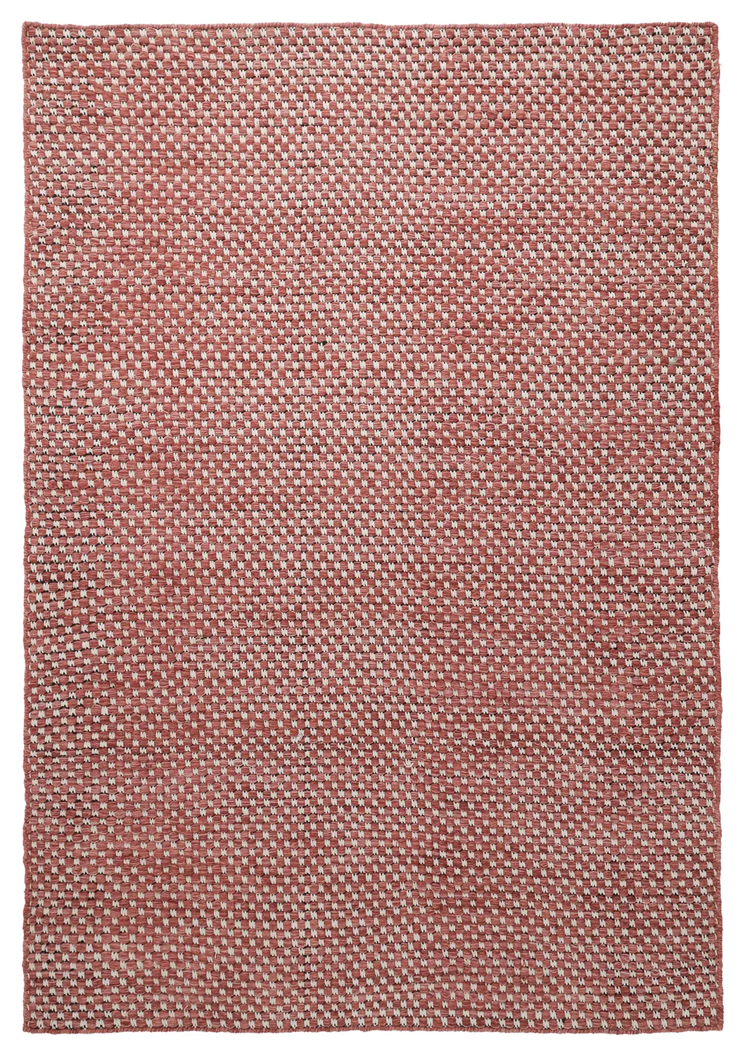 Alfombra de Lana - Ovelia (terracota/blanco)
