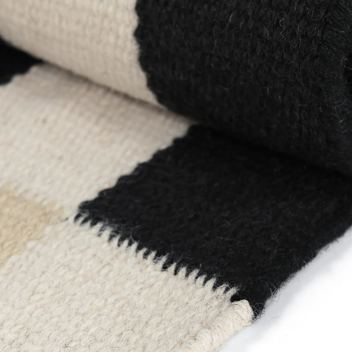 Alfombra de Lana - Peniche (crema/beige)