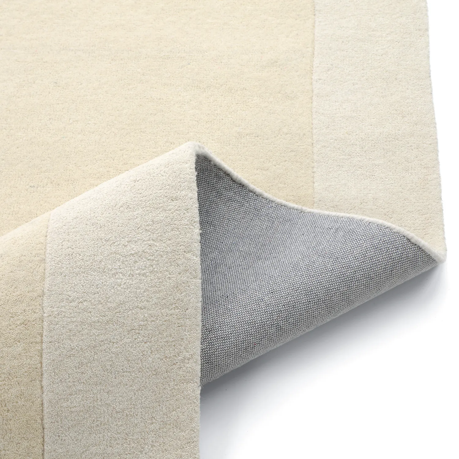 Alfombra de Lana - Puri Hand Tufted Wool Premium (crema/blanco)