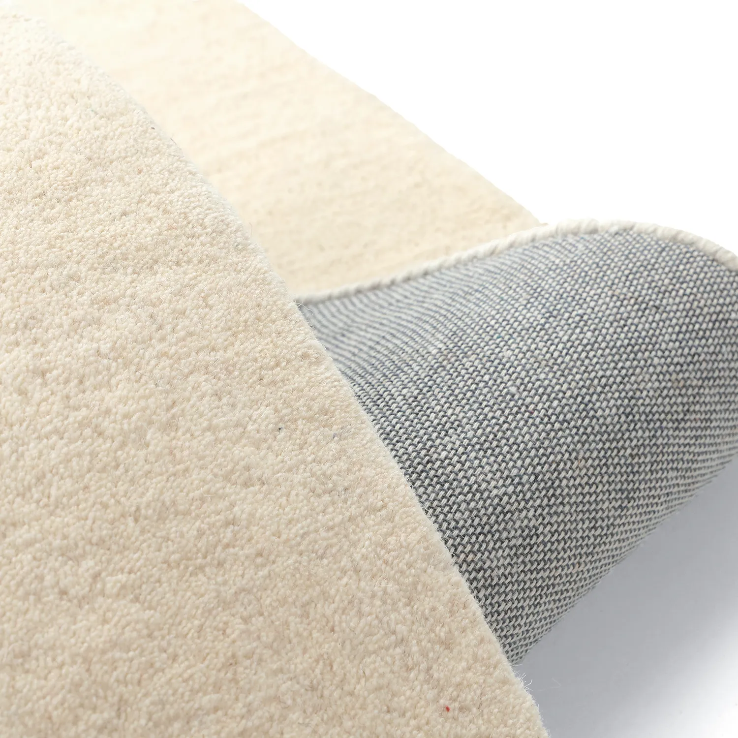Alfombra de Lana - Puri Hand Tufted Wool Premium (verde/crema)