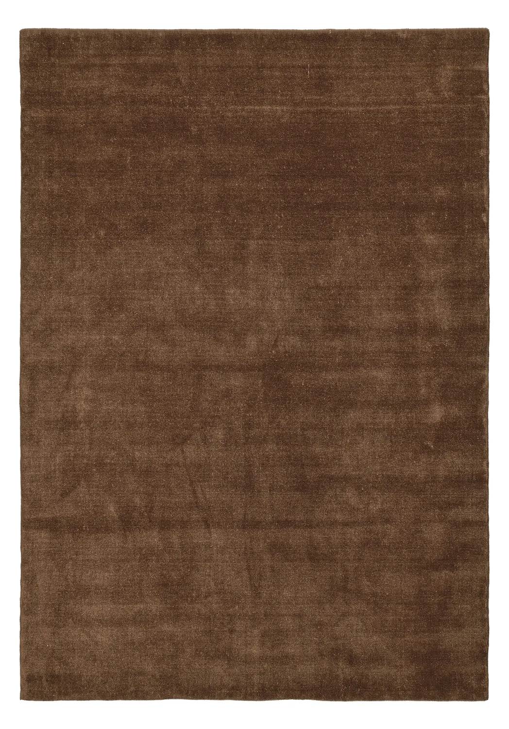 Alfombra de Lana - Rozel Handloom Wool Premium (marrón)