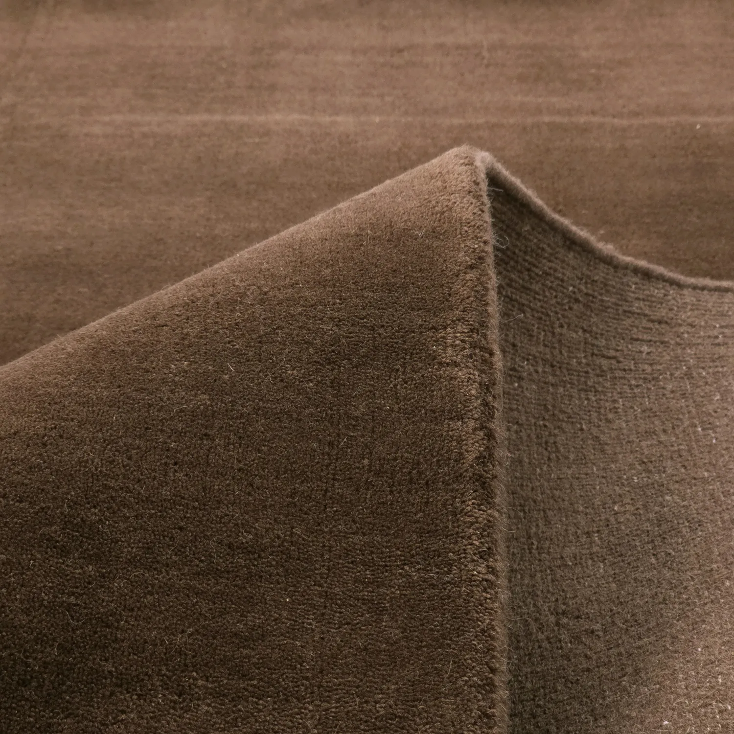 Alfombra de Lana - Rozel Handloom Wool Premium (marrón)