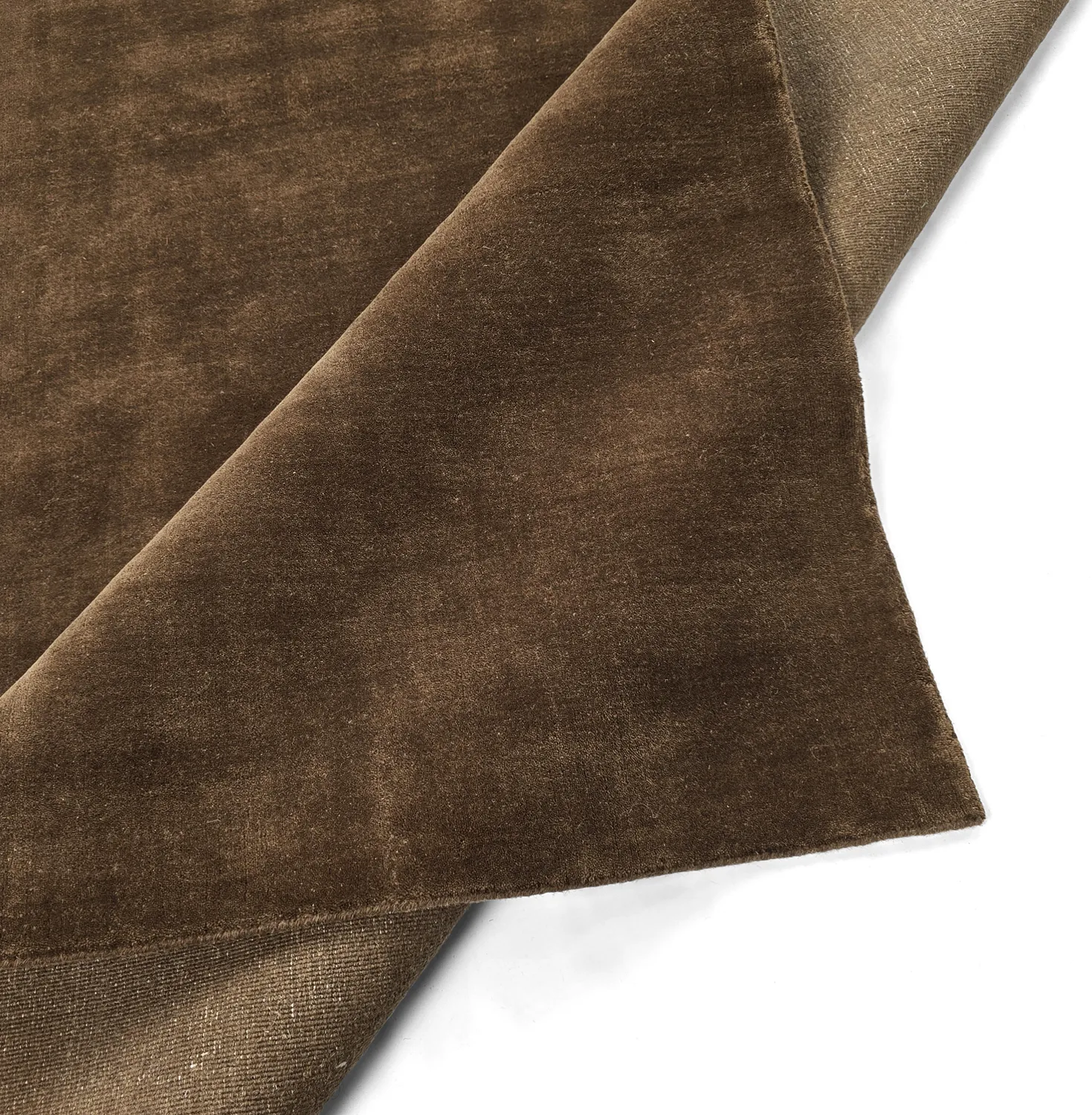 Alfombra de Lana - Rozel Handloom Wool Premium (marrón)