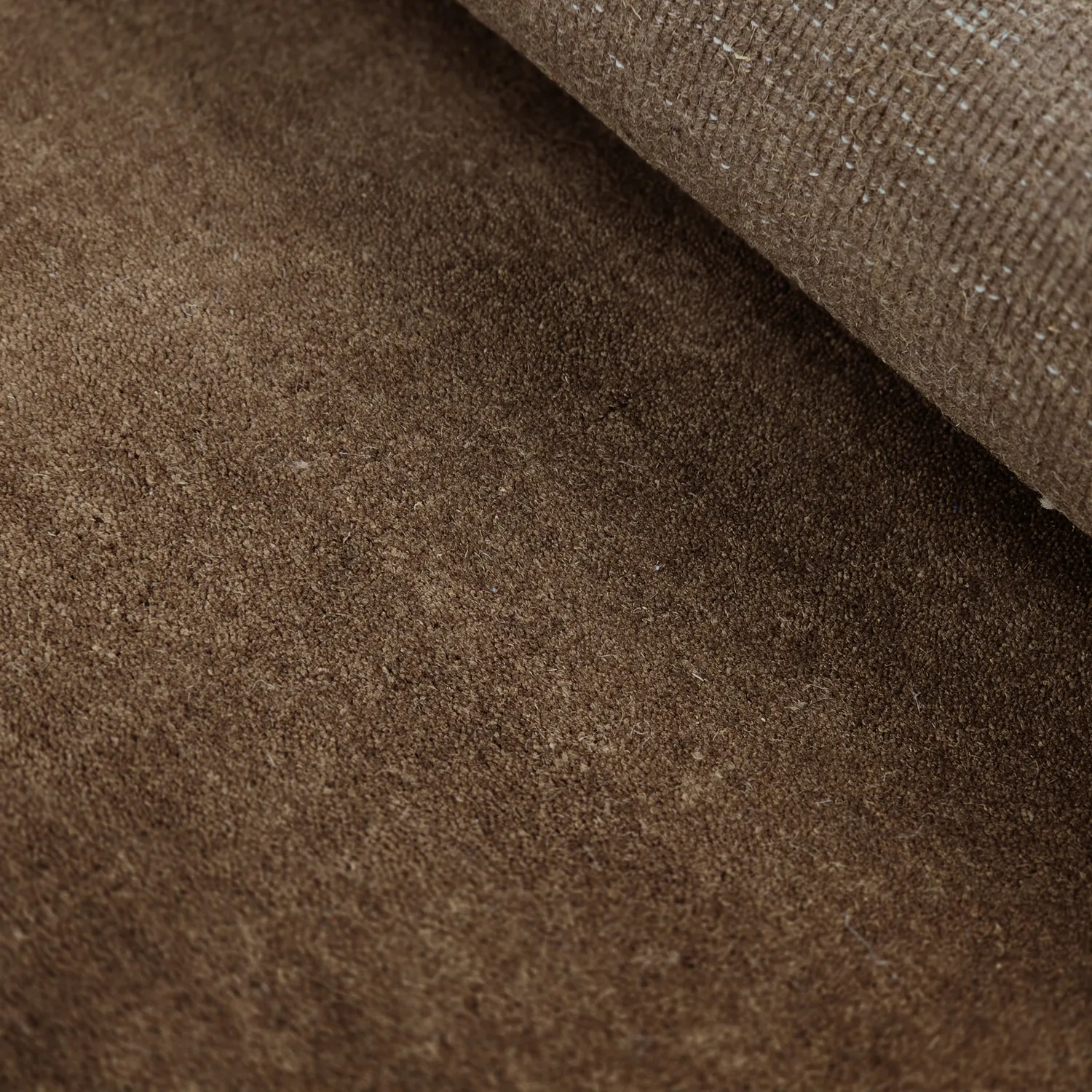 Alfombra de Lana - Rozel Handloom Wool Premium (marrón)