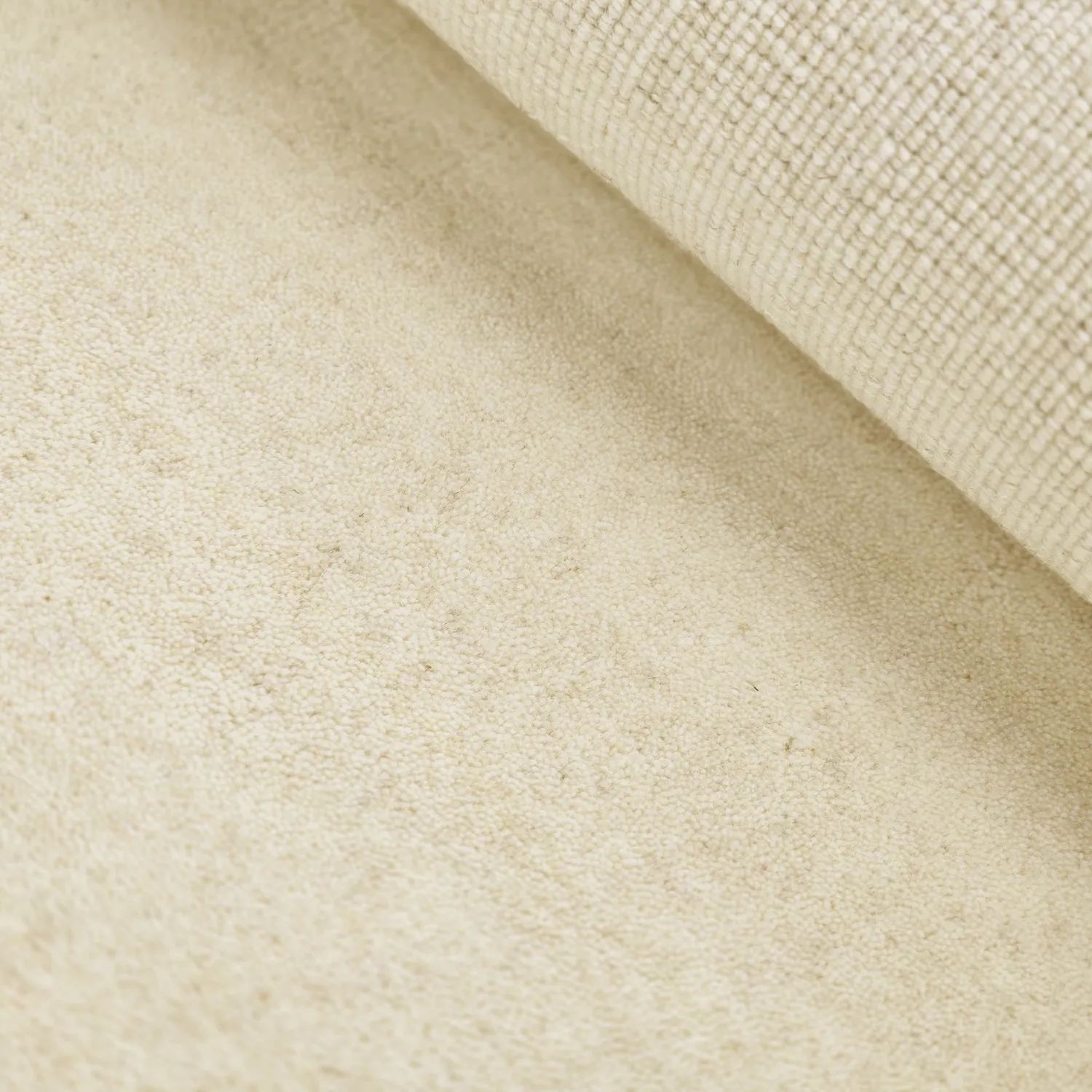 Alfombra de Lana - Rozel Handloom Wool Premium (crema)