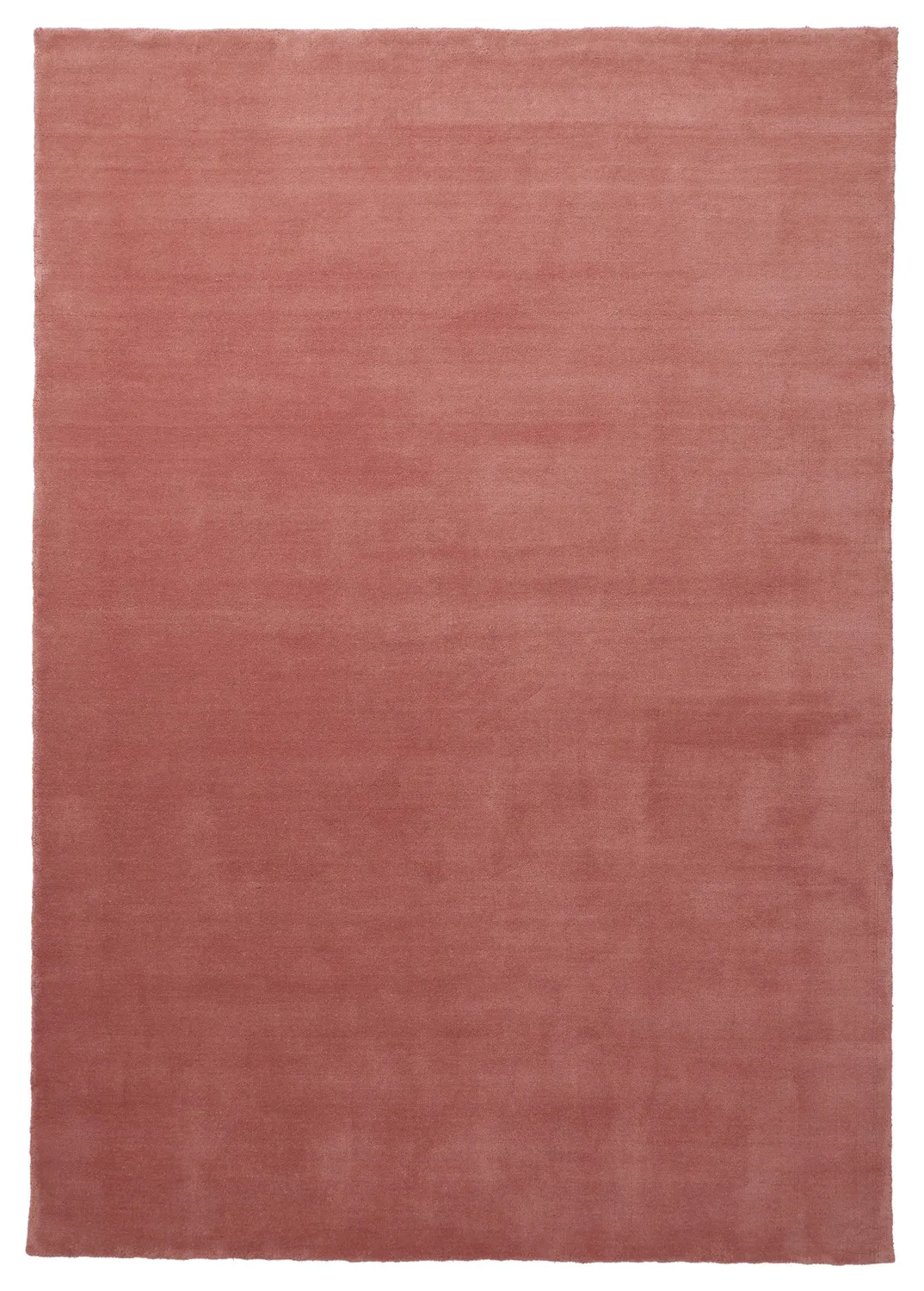 Alfombra de Lana - Rozel Handloom Wool Premium (rojo apagado)