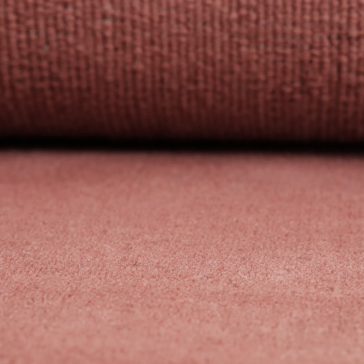 Alfombra de Lana - Rozel Handloom Wool Premium (rojo apagado)
