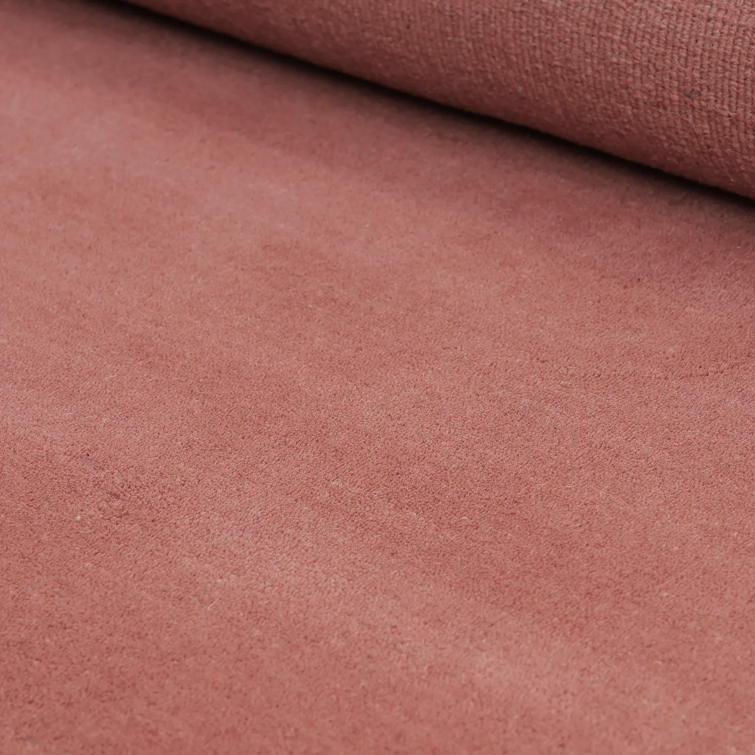 Alfombra de Lana - Rozel Handloom Wool Premium (rojo apagado)