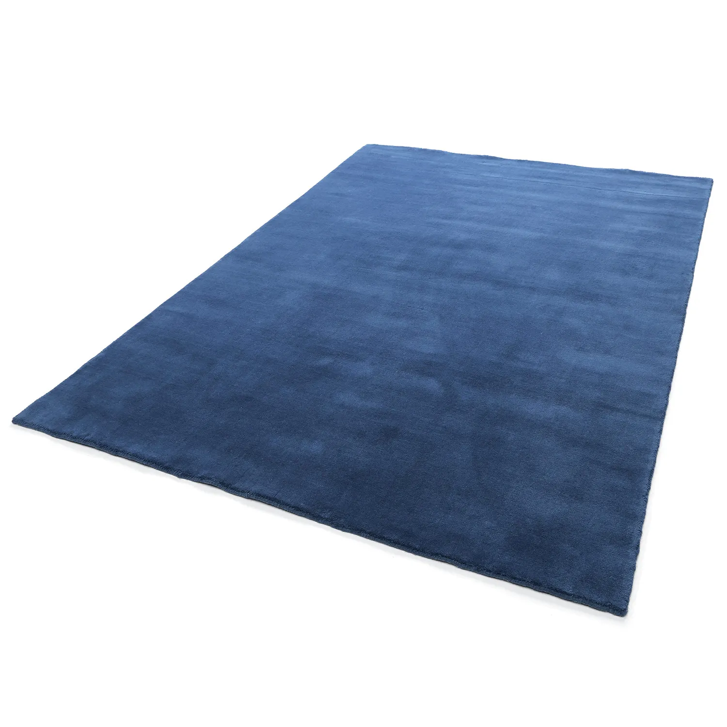 Alfombra de Lana - Rozel Handloom Wool Premium (azul marino)