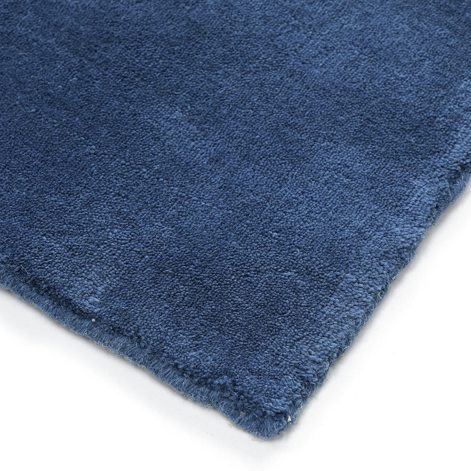 Alfombra de Lana - Rozel Handloom Wool Premium (azul marino)