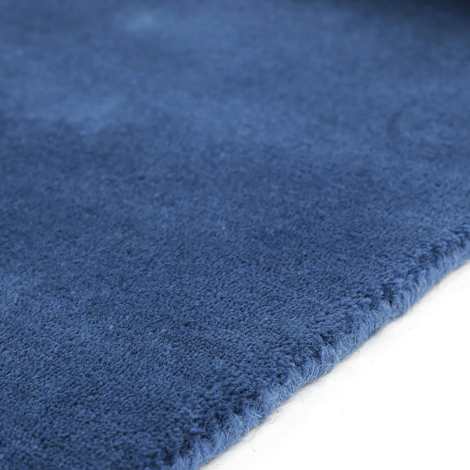 Alfombra de Lana - Rozel Handloom Wool Premium (azul marino)