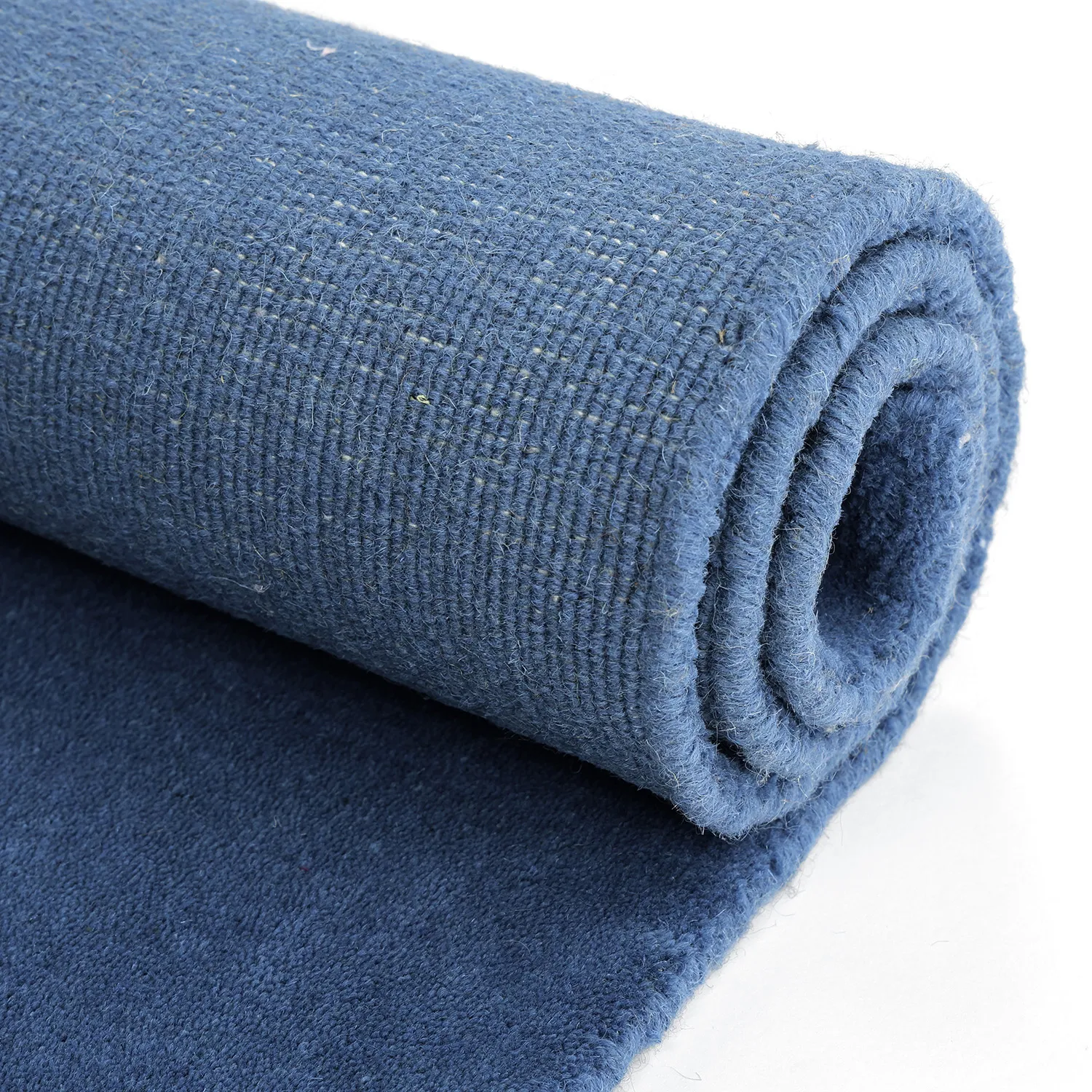 Alfombra de Lana - Rozel Handloom Wool Premium (azul marino)