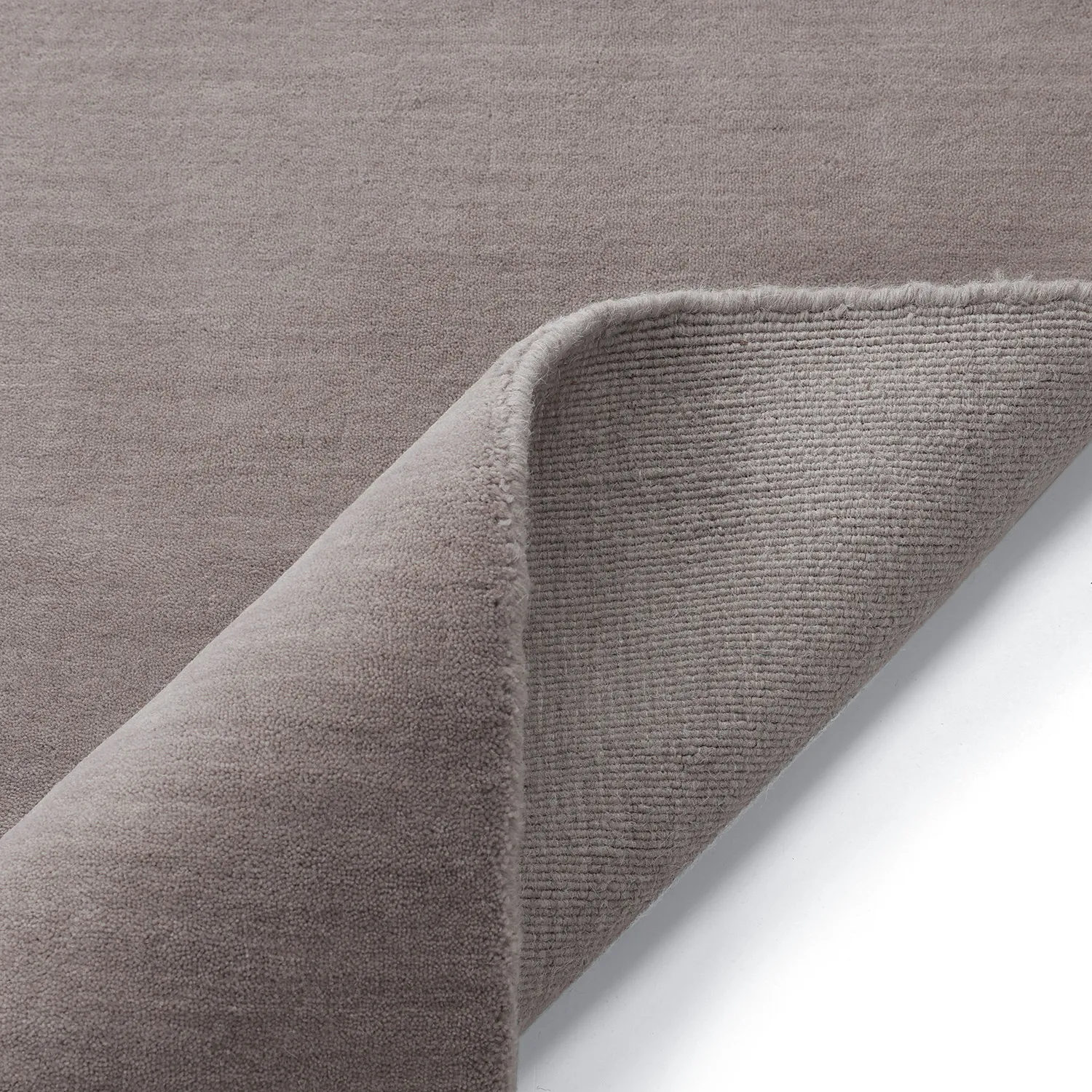 Alfombra de Lana - Rozel Handloom Wool Premium (taupe claro)